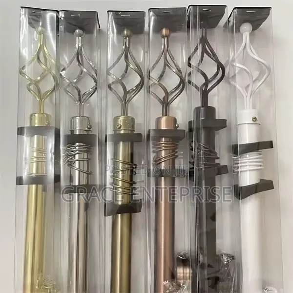 Quality and Expandable Curtains Rod Available in Diff Colors