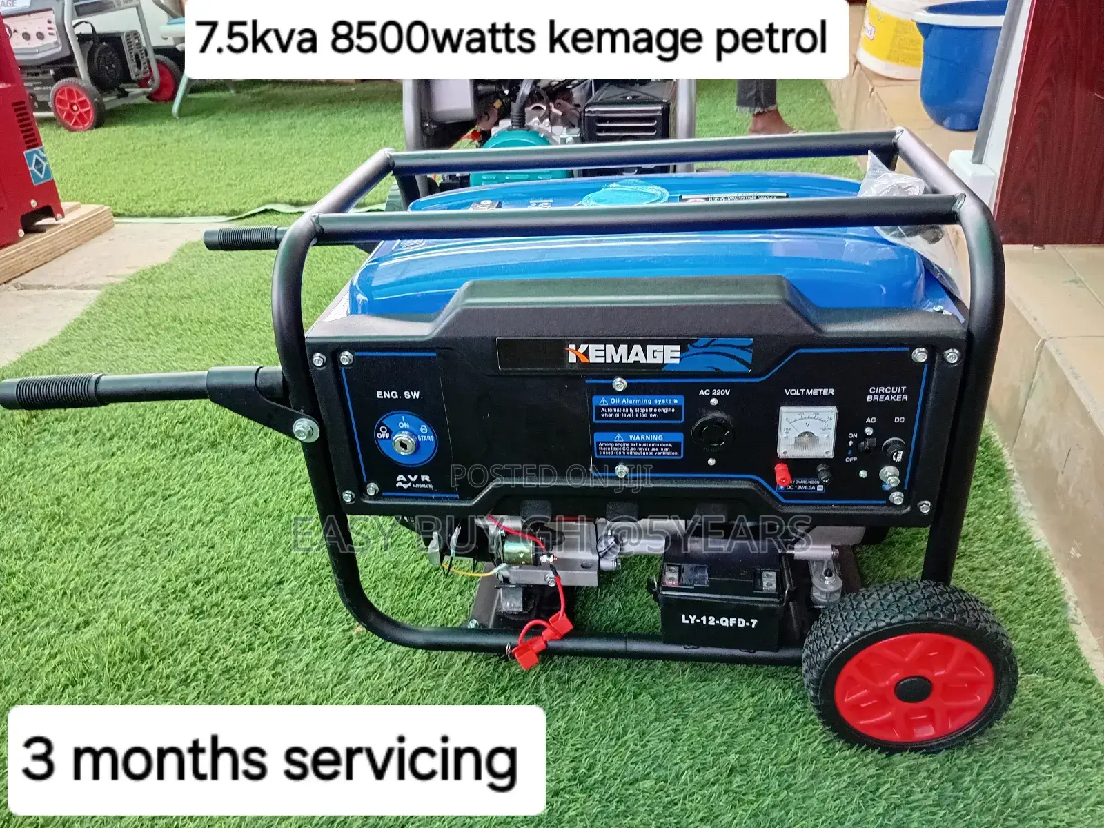 Newest 7.5kva 8500w Kemage Petrol Generator 7.5kva