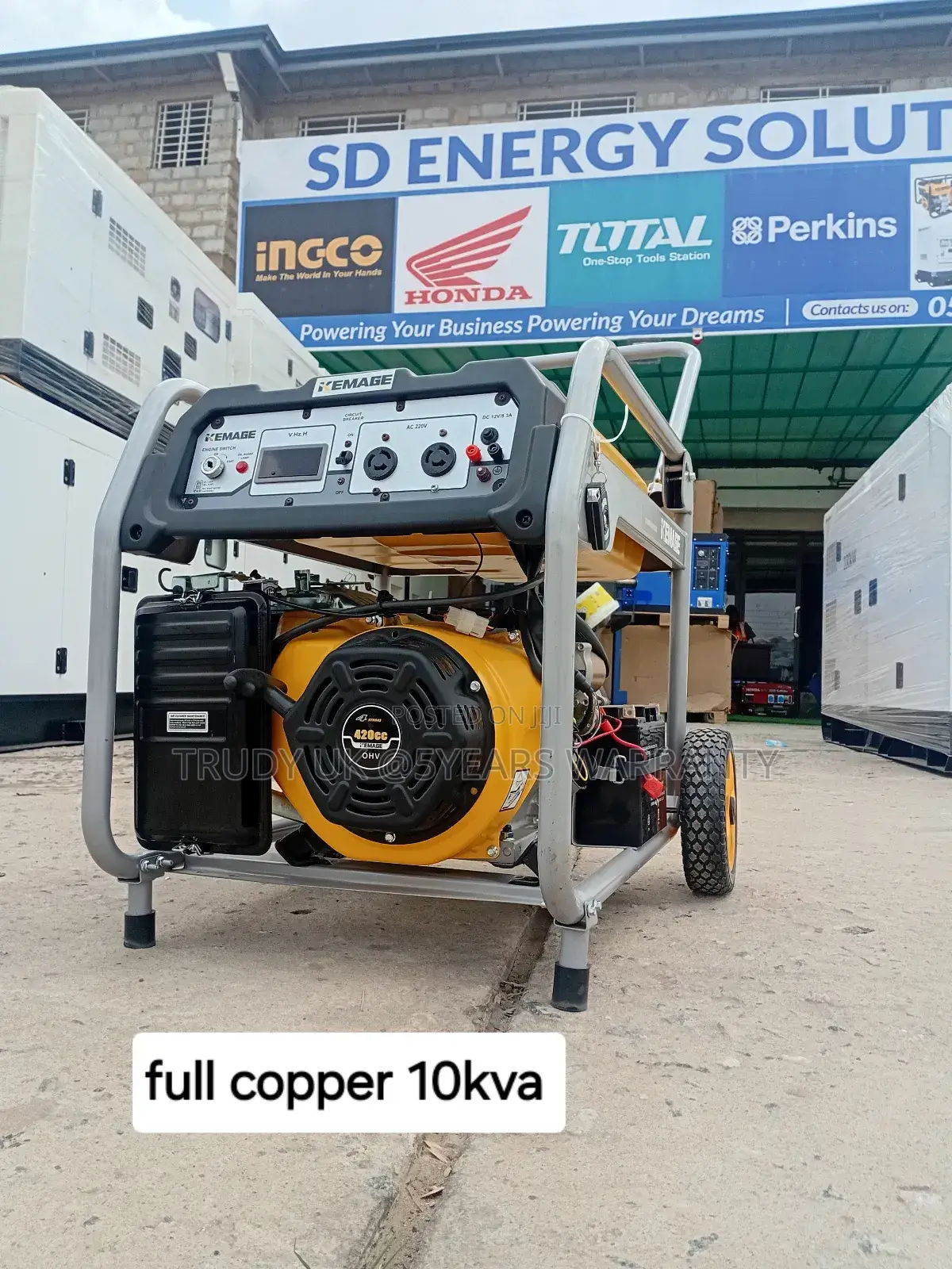 Standard Quality 10kva 13000wats Kemage Pertrol 10kva Model