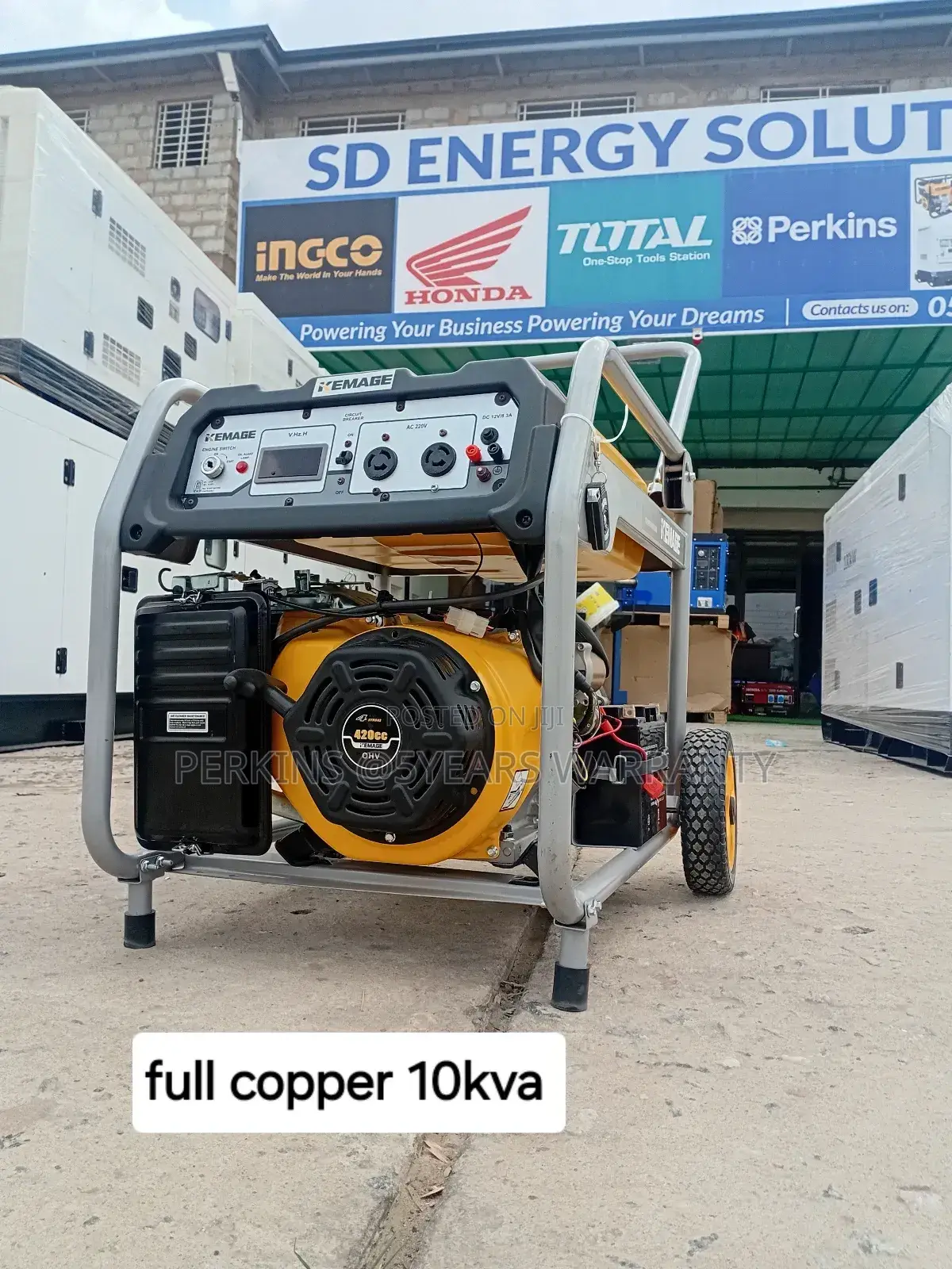 Standard Quality 10kva 13000wats Kemage Pertrol 10kva Model