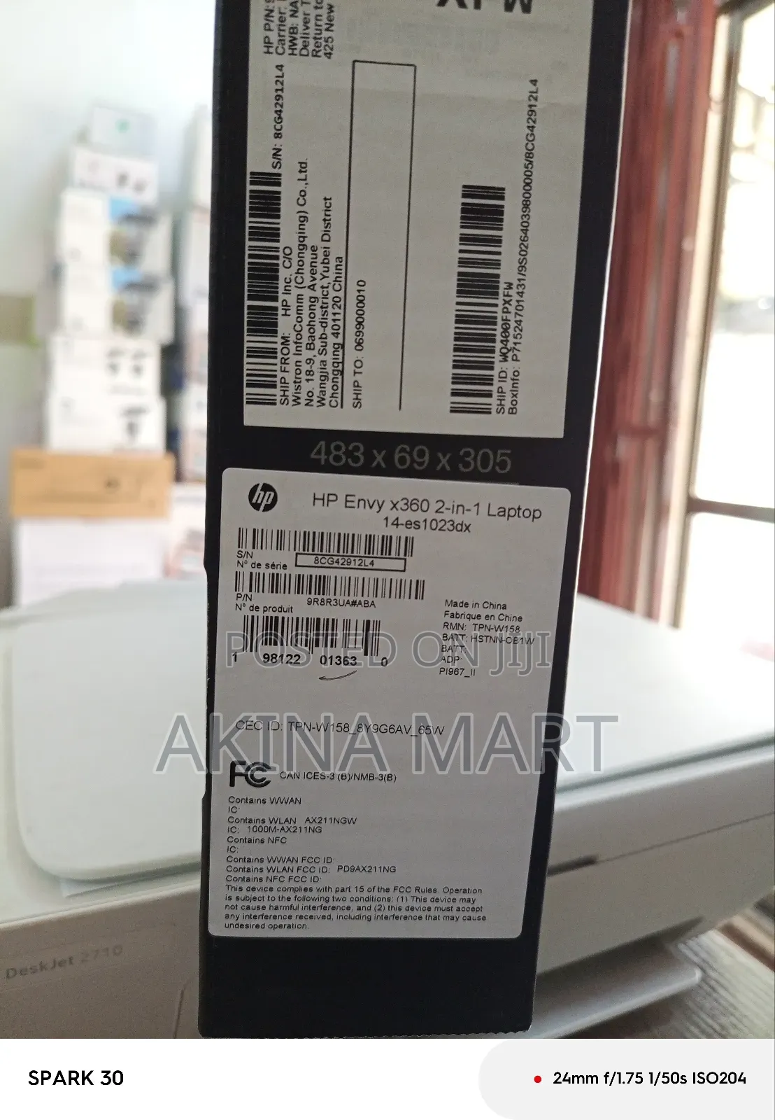 New Laptop HP 16GB Intel Core I7 SSD 512GB