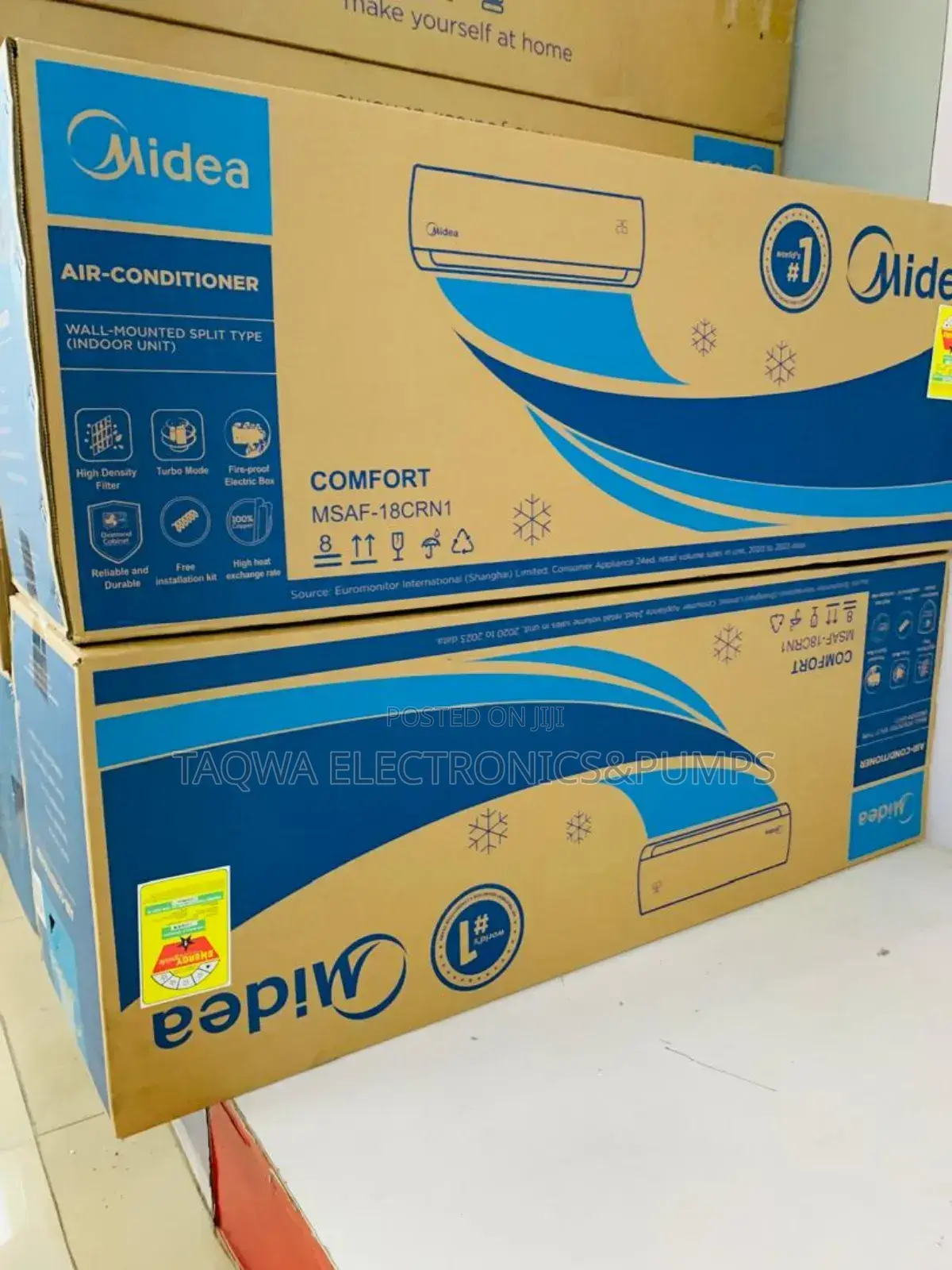 New Stock, Midea R410 2.0hp Split