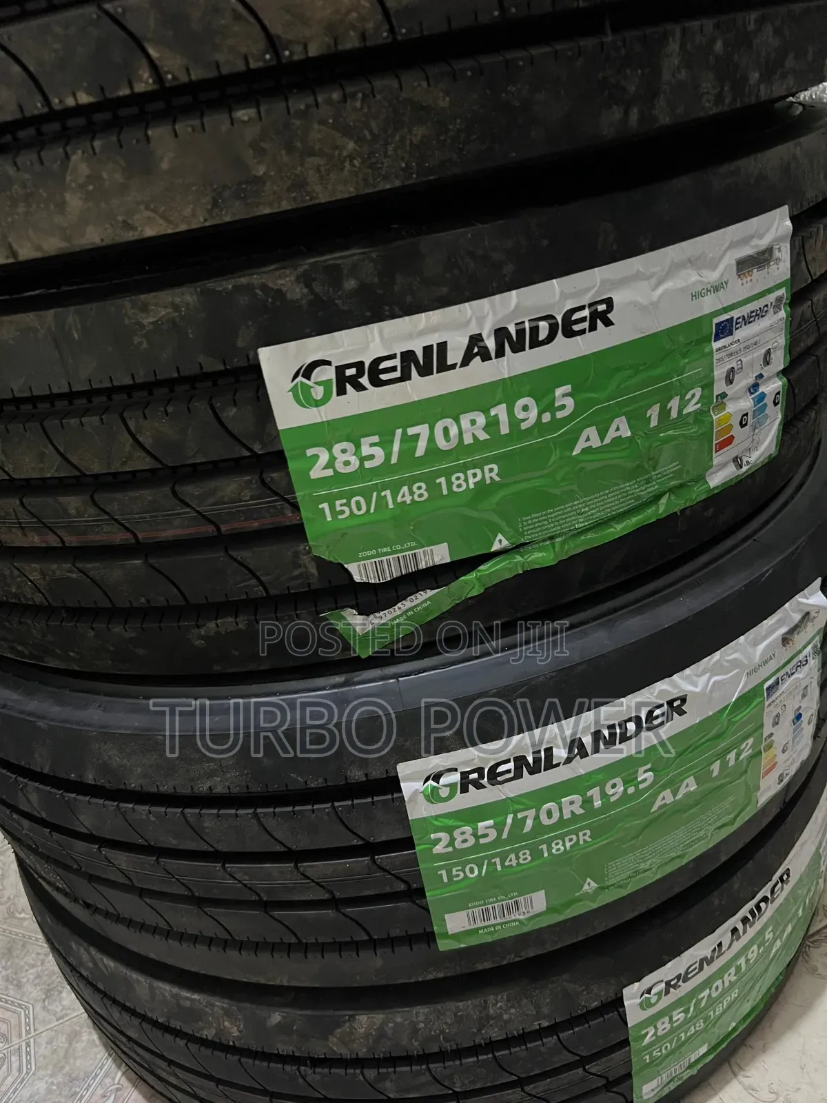 285/70r19.5 Grenlander 18pr. Date 24
