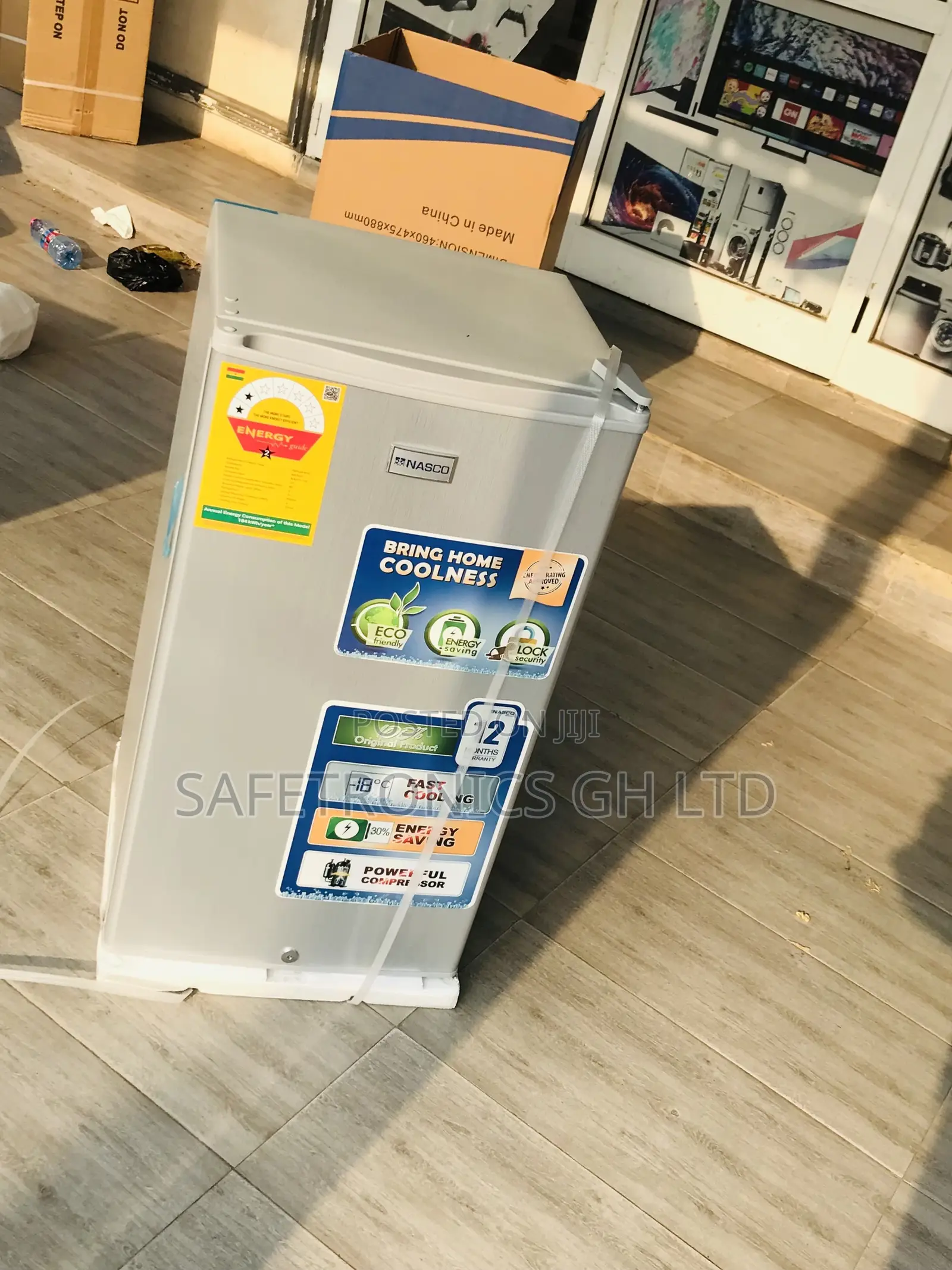 Singledoor Nasco Top Mount 80 Liters Tabletop Fridge