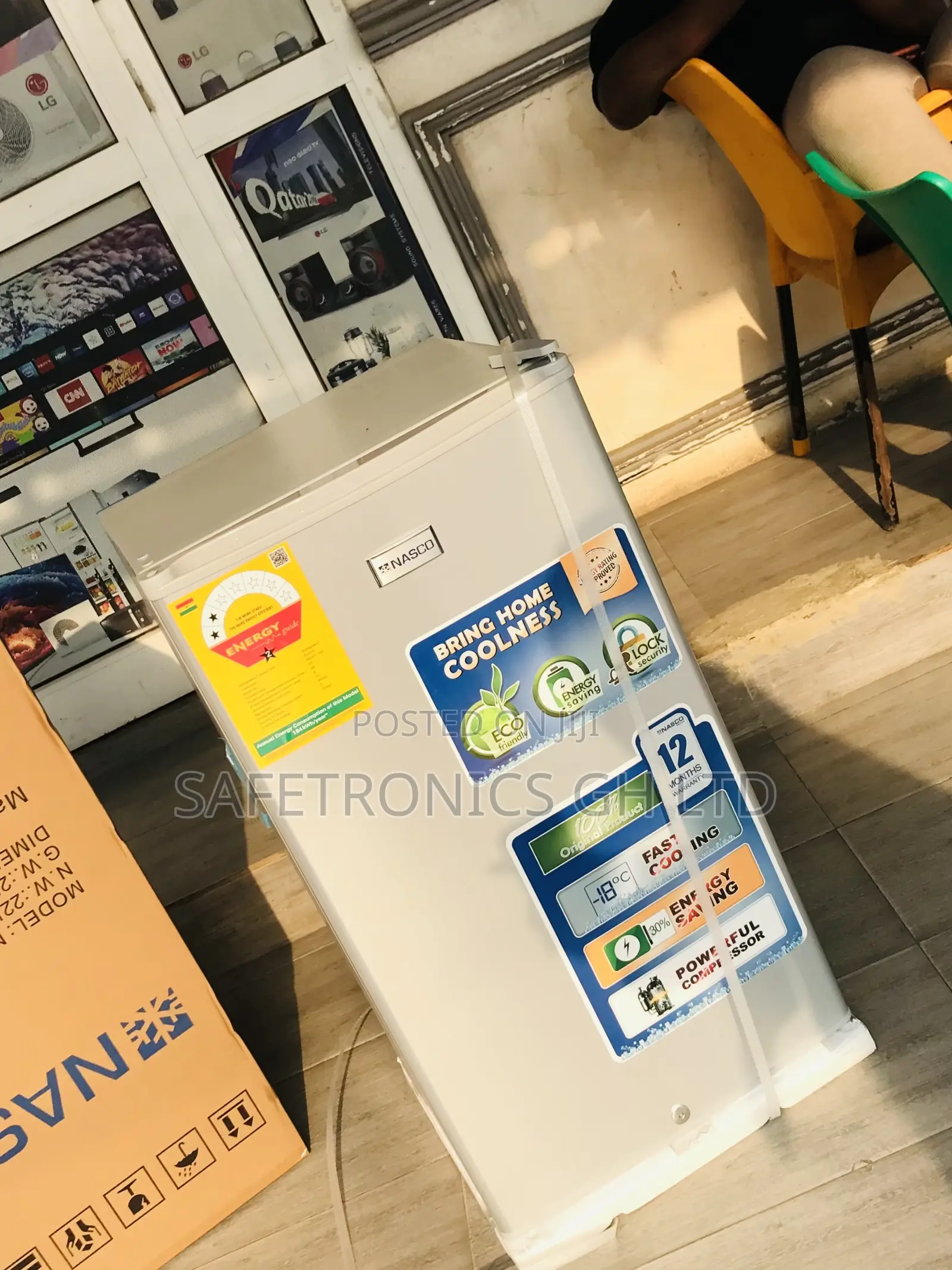 Fast Fasting 80 Liters Singledoor Nasco Top Mount Fridge