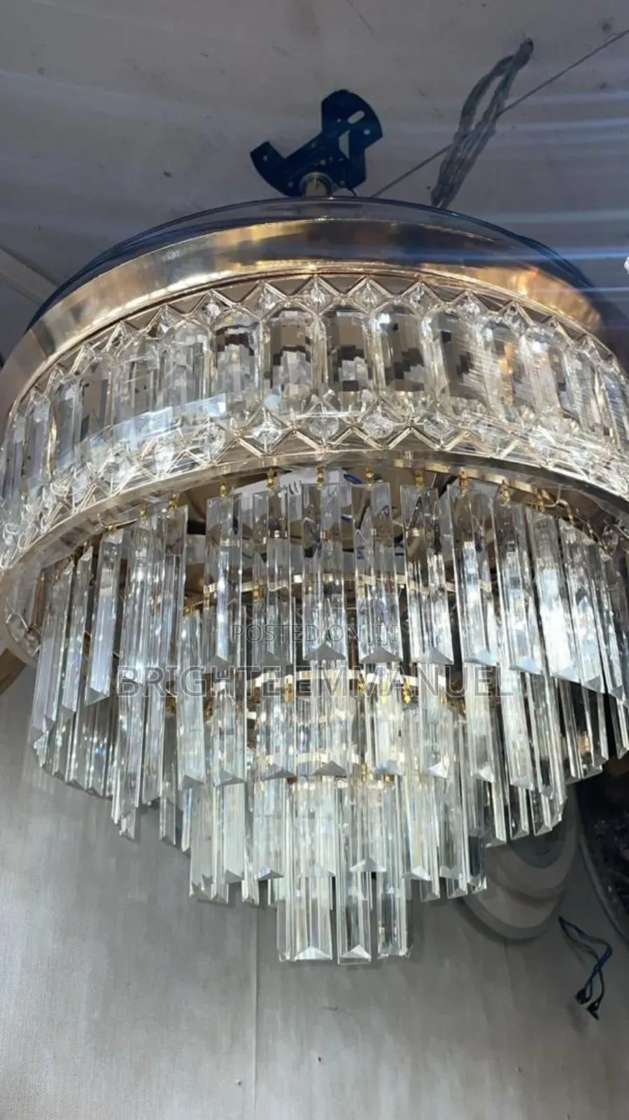 Chandelier With Fan