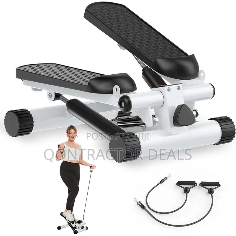 Qontractor Sports Professional Fitness Mini Stepper With Rope