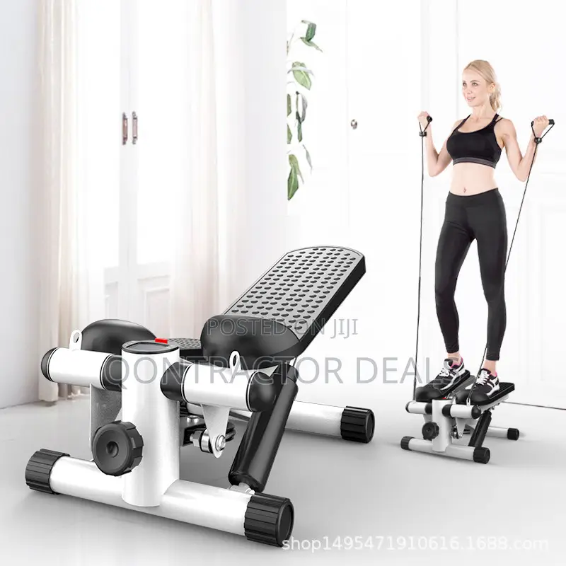 Qontractor Sports Professional Fitness Mini Stepper With Rope