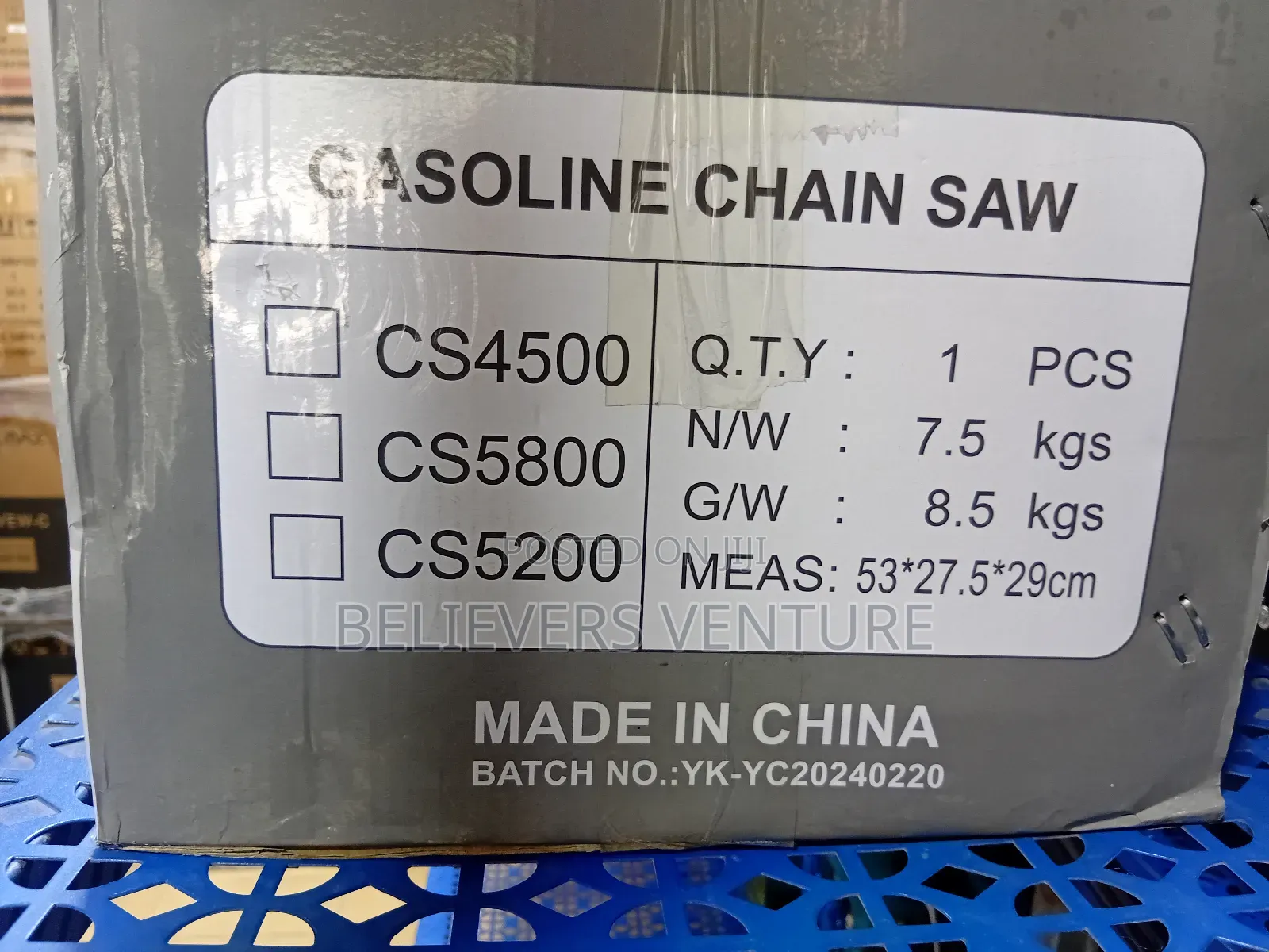 Powerful and Sharp Ecoolmax Chain Saw Japan Made