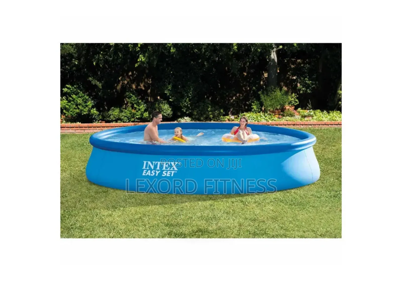 Intex Inflatable Pool Round 12.1ft 30x84cm With Pump