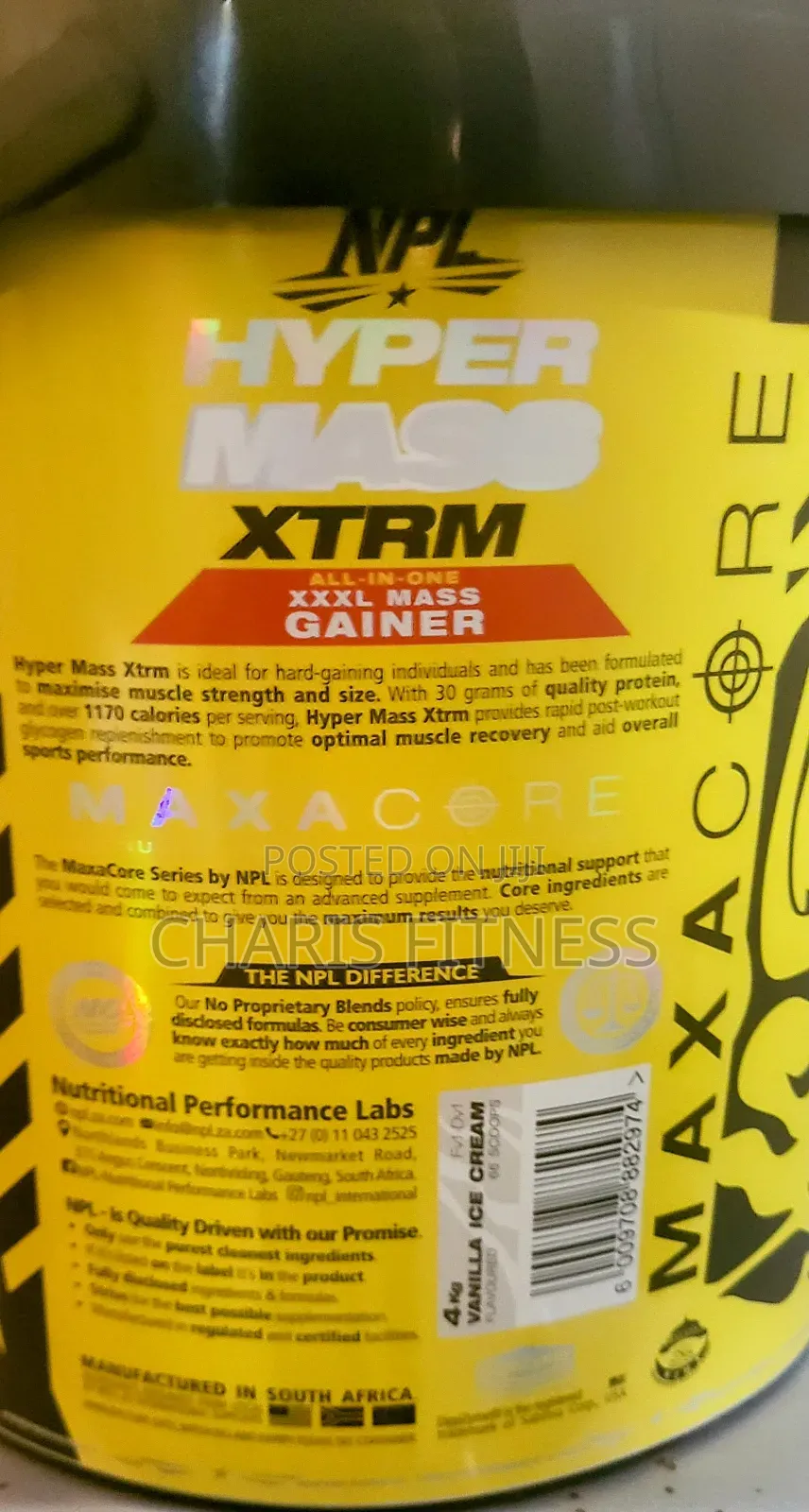 Weight Gainer 4kg Bucket ( All in One)