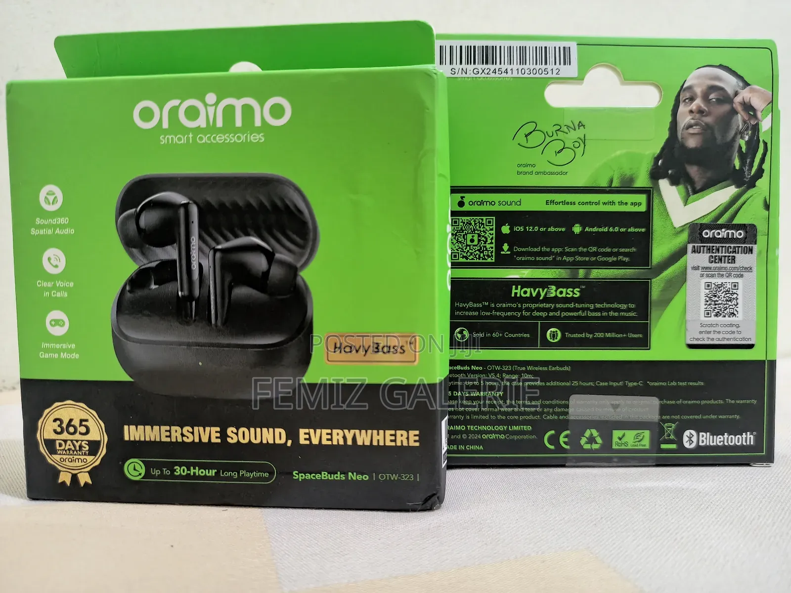 Oraimo Spacebuds Neo True Wireless Spatial Earbuds
