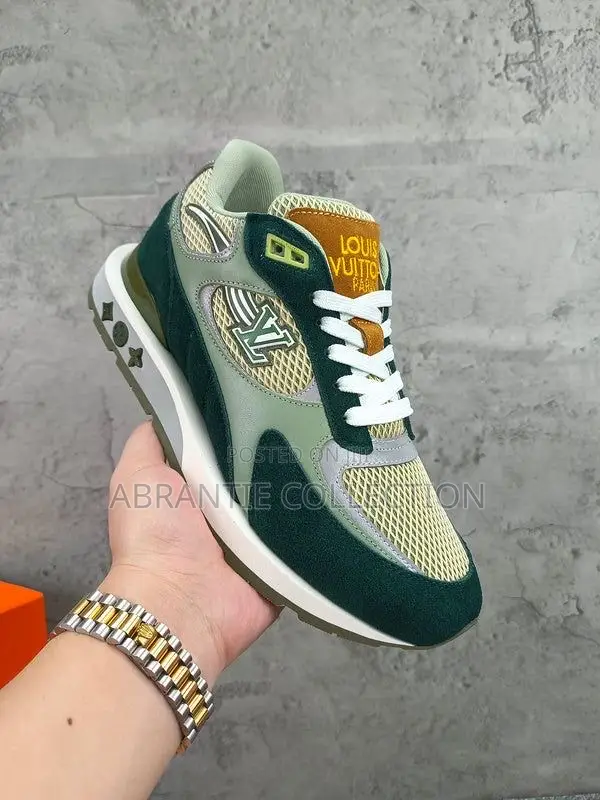 Trainers Louis Vuitton White/Green