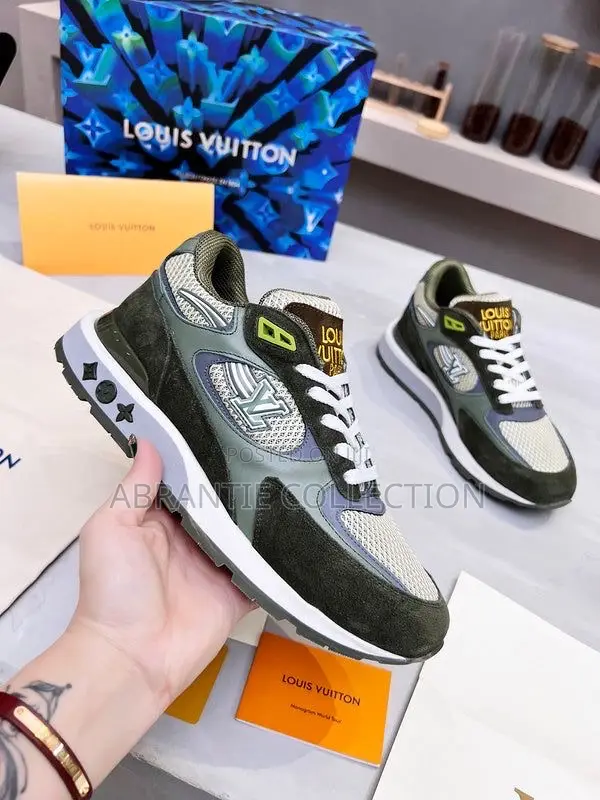 Trainers Louis Vuitton White/Green
