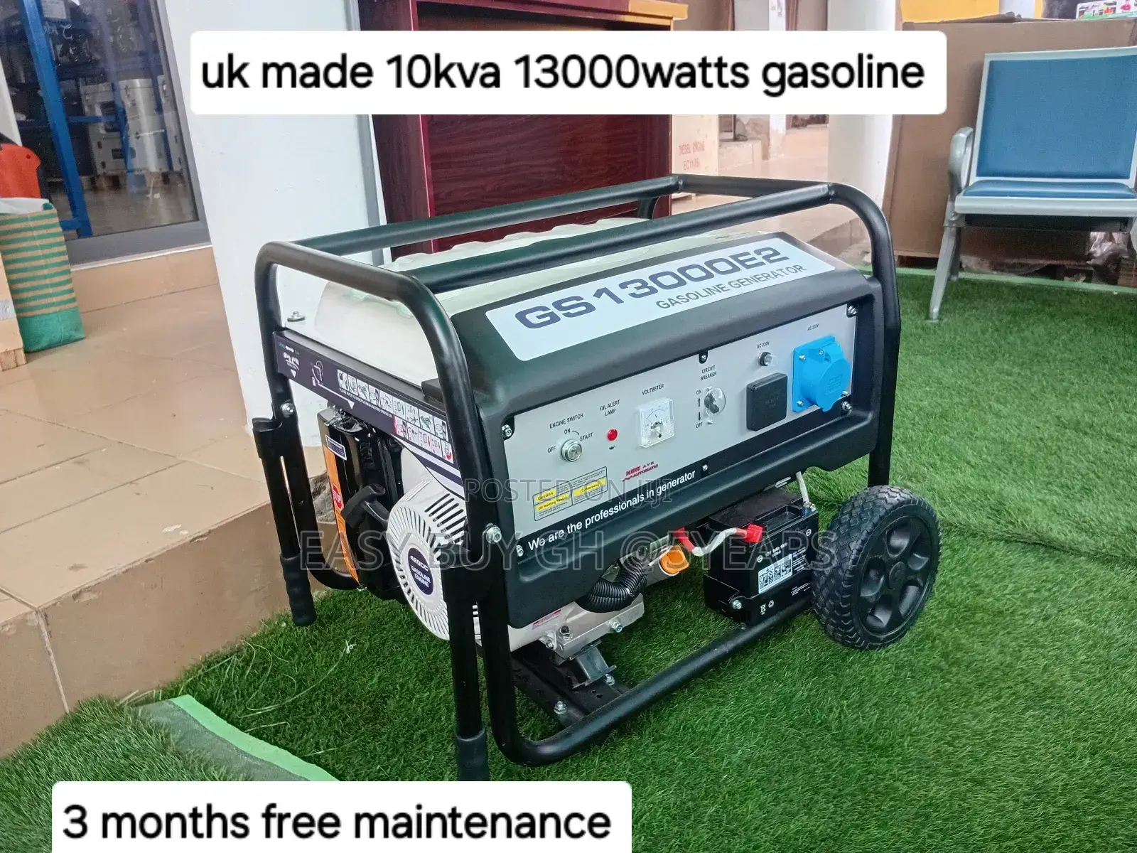 Perfect Choice 10kva Uk Made Petrol Generator 13000wat 10kva