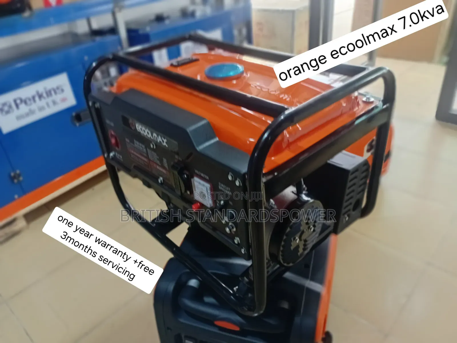 230/240v Petrol Ecoolmax 7.0kva 8000watt