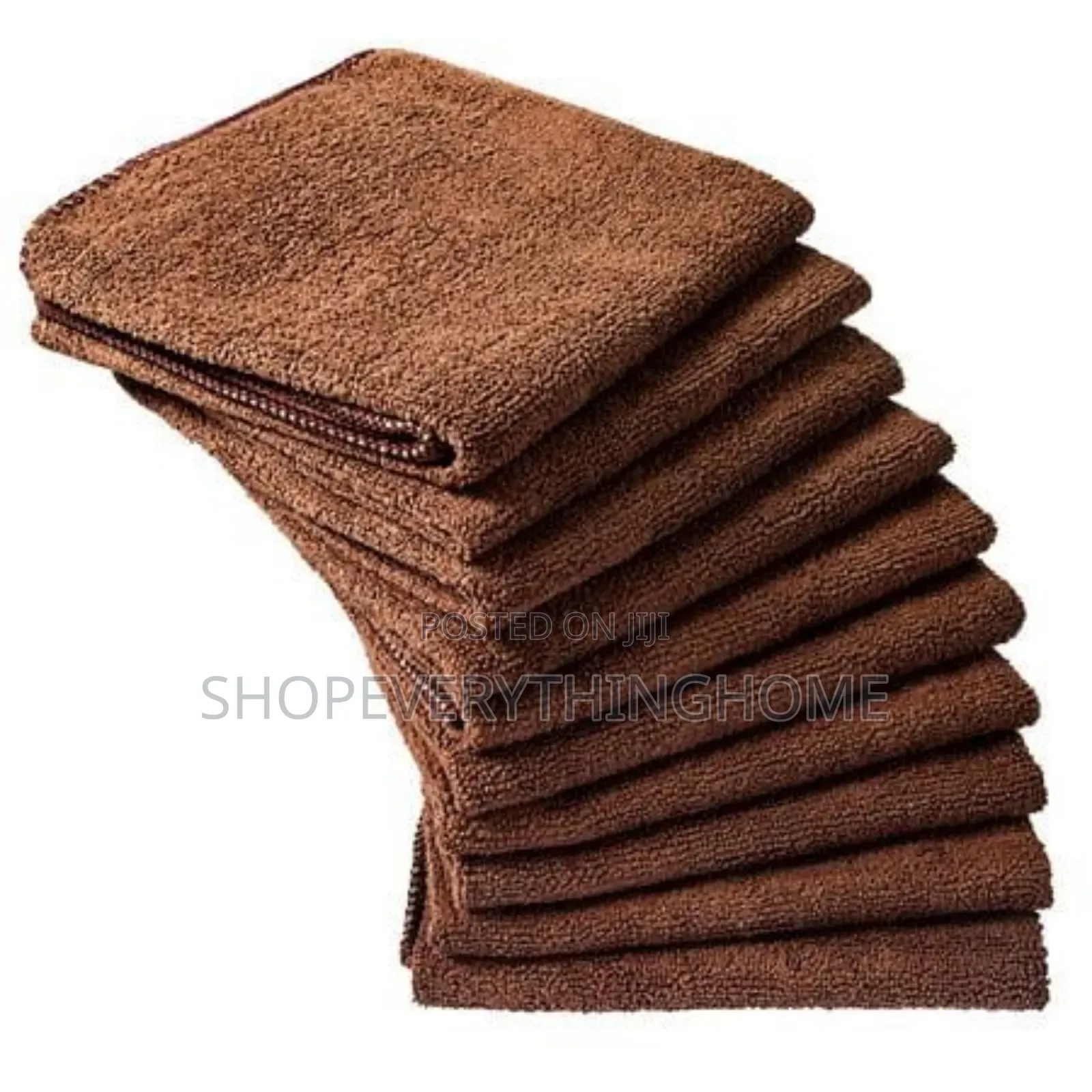 Microfiber Cleaning Towels Purple/Brown Colors