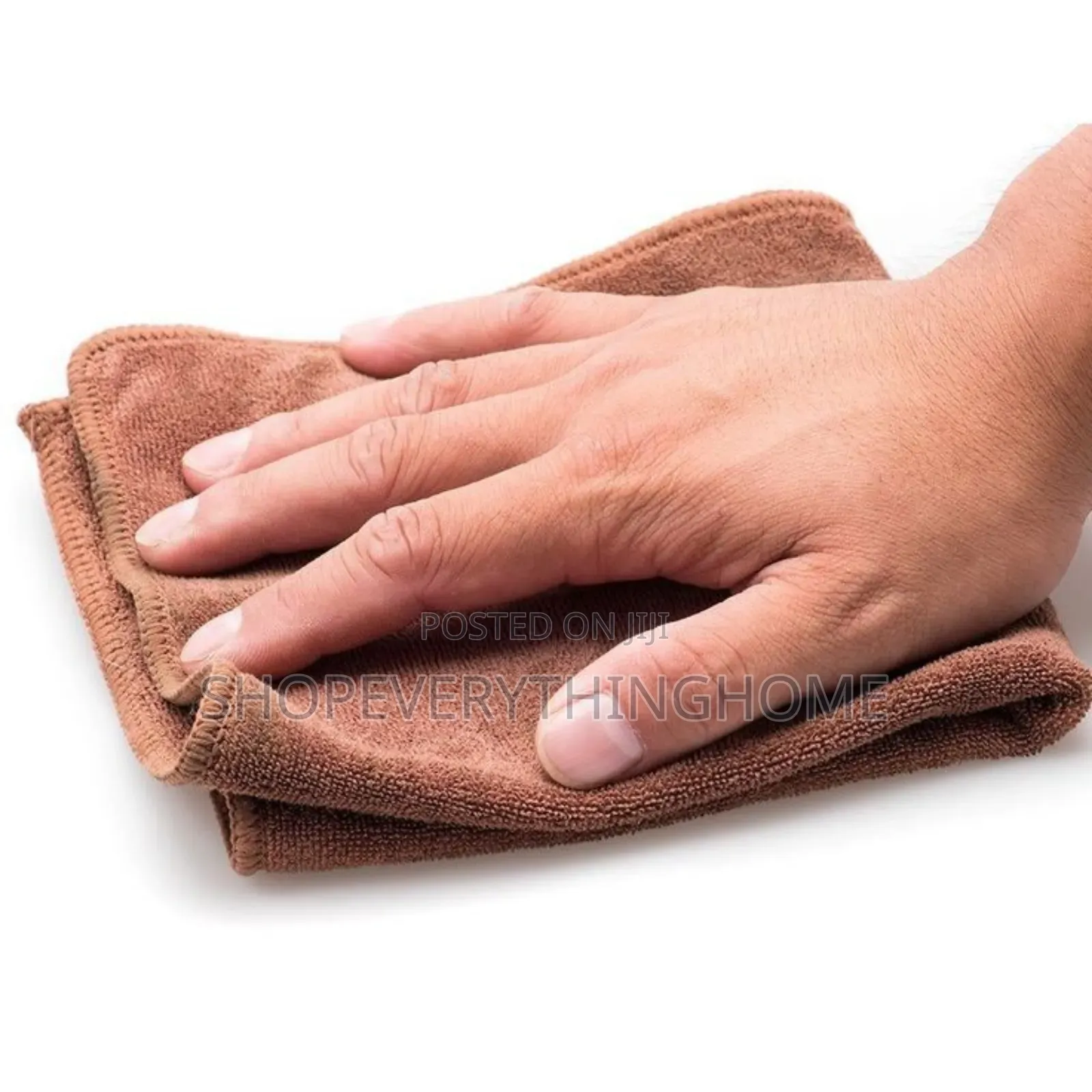 Microfiber Cleaning Towels Purple/Brown Colors