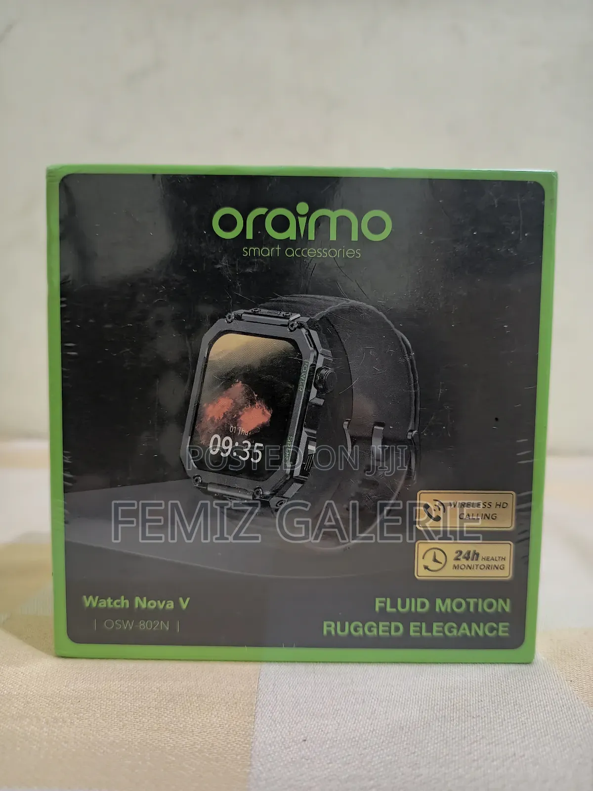 Oraimo Watch Nova v 2.01" Hd Video Watch Faces