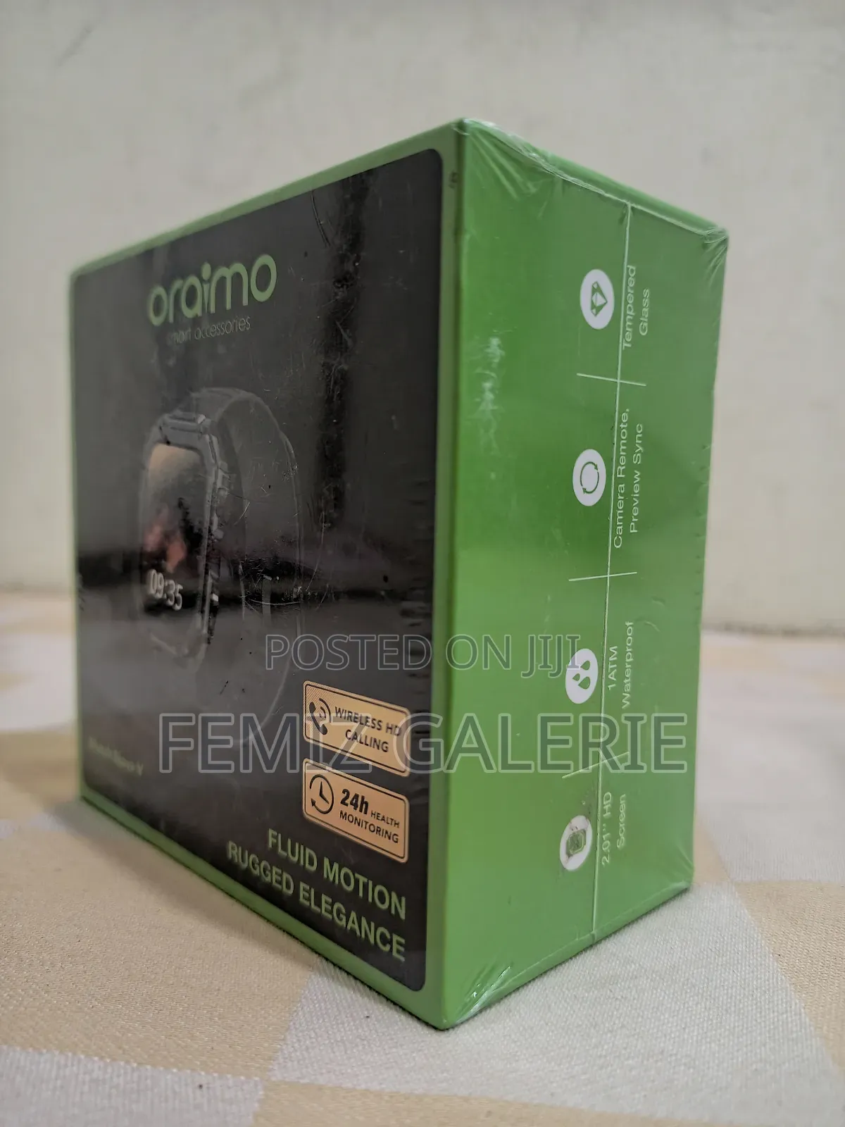 Oraimo Watch Nova v 2.01" Hd Video Watch Faces