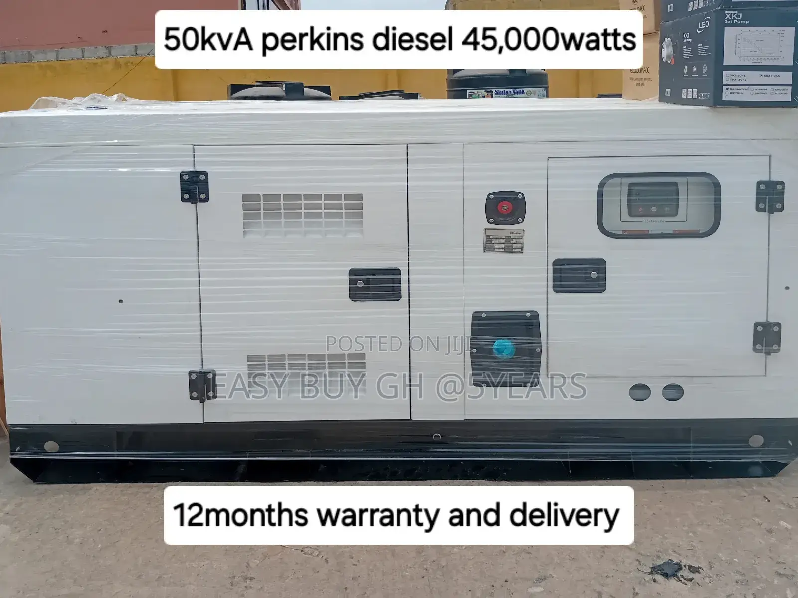 Impressive 50kva Perkins Silent Diesel Generator 45000watts