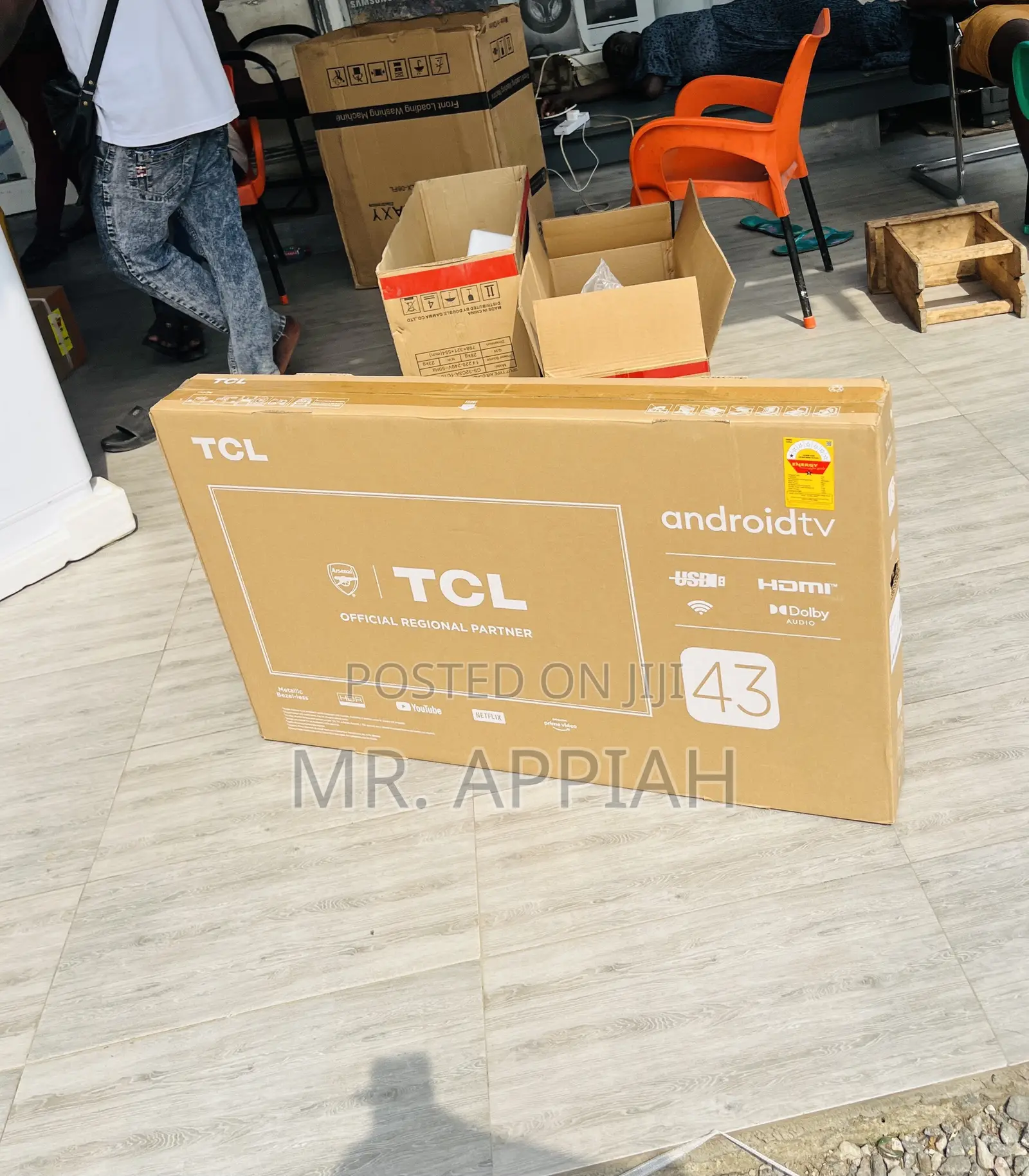 Fantastic TCL 43s5400 43” Full HD Android Smart Screen Tv.