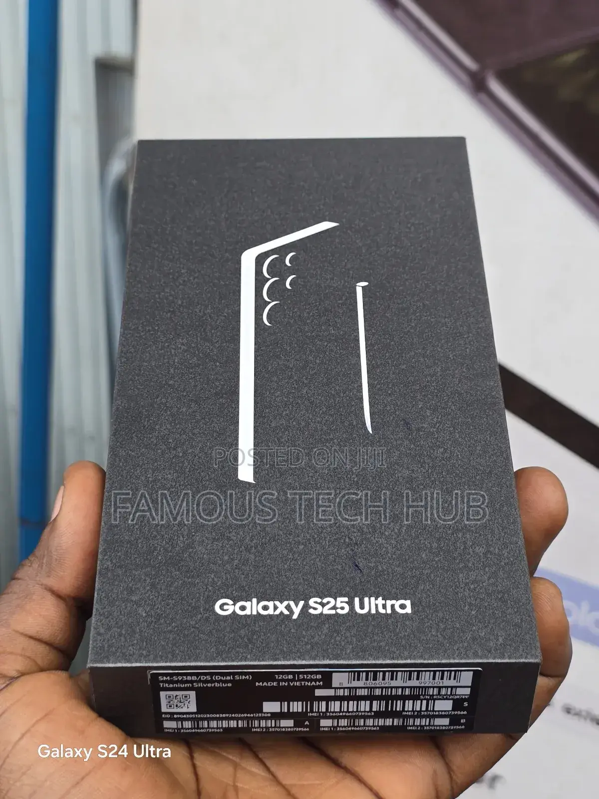 New Samsung Galaxy S25 Ultra 512 GB Black