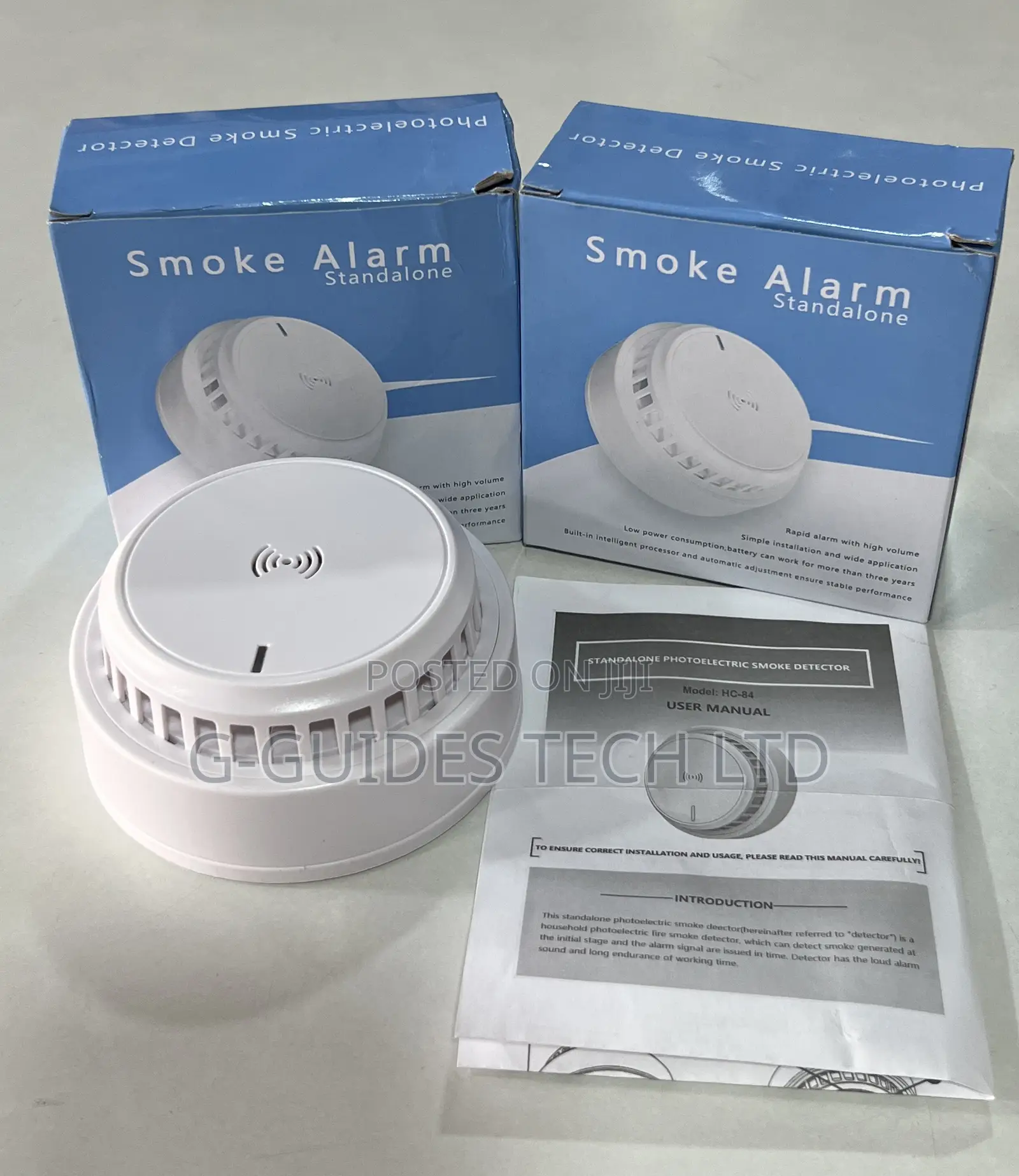 Smoke Detector, Standalone Photoelectric Smoke Detector