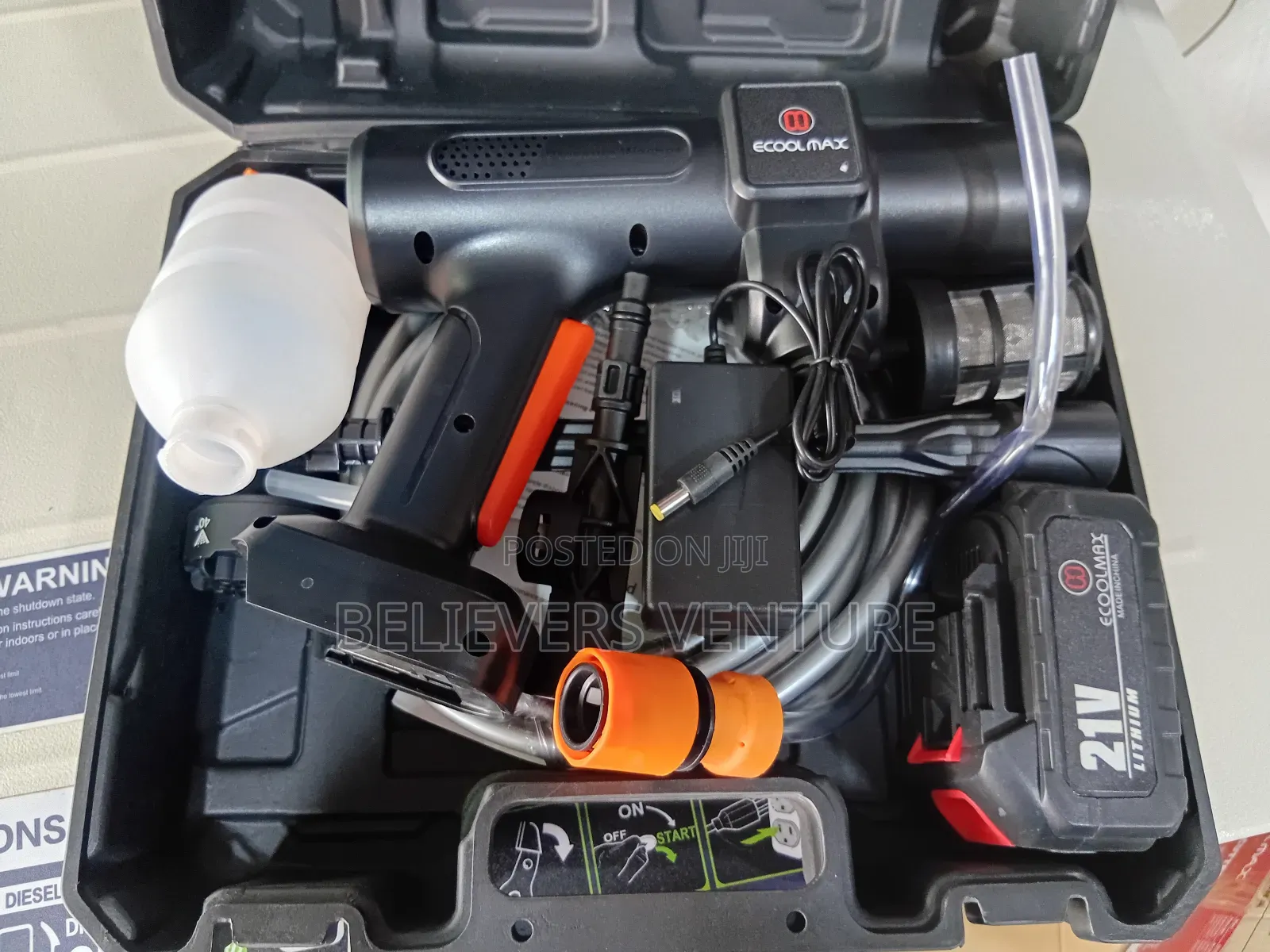 Powerful Pressure Washer 21v