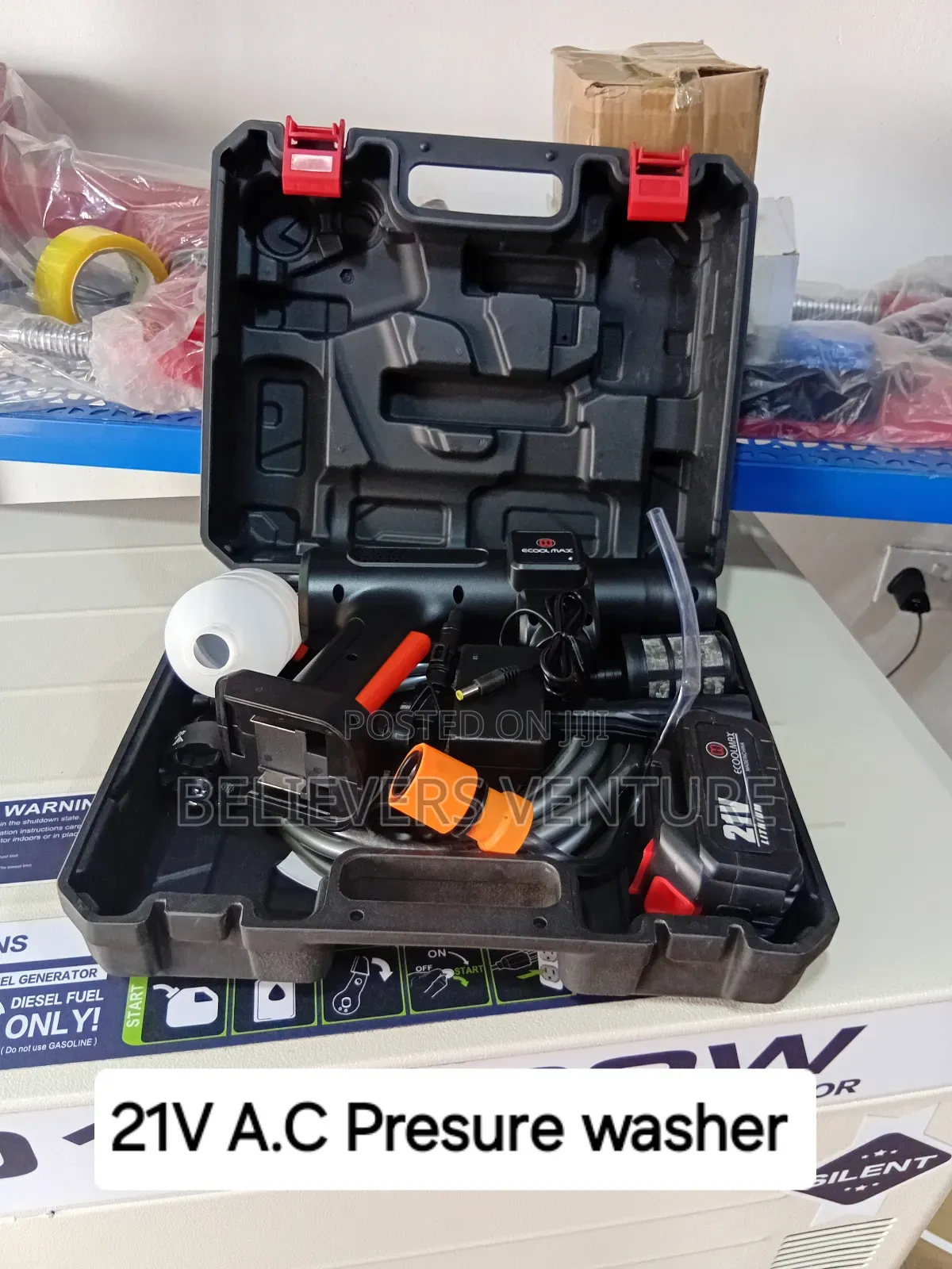 Powerful Pressure Washer 21v