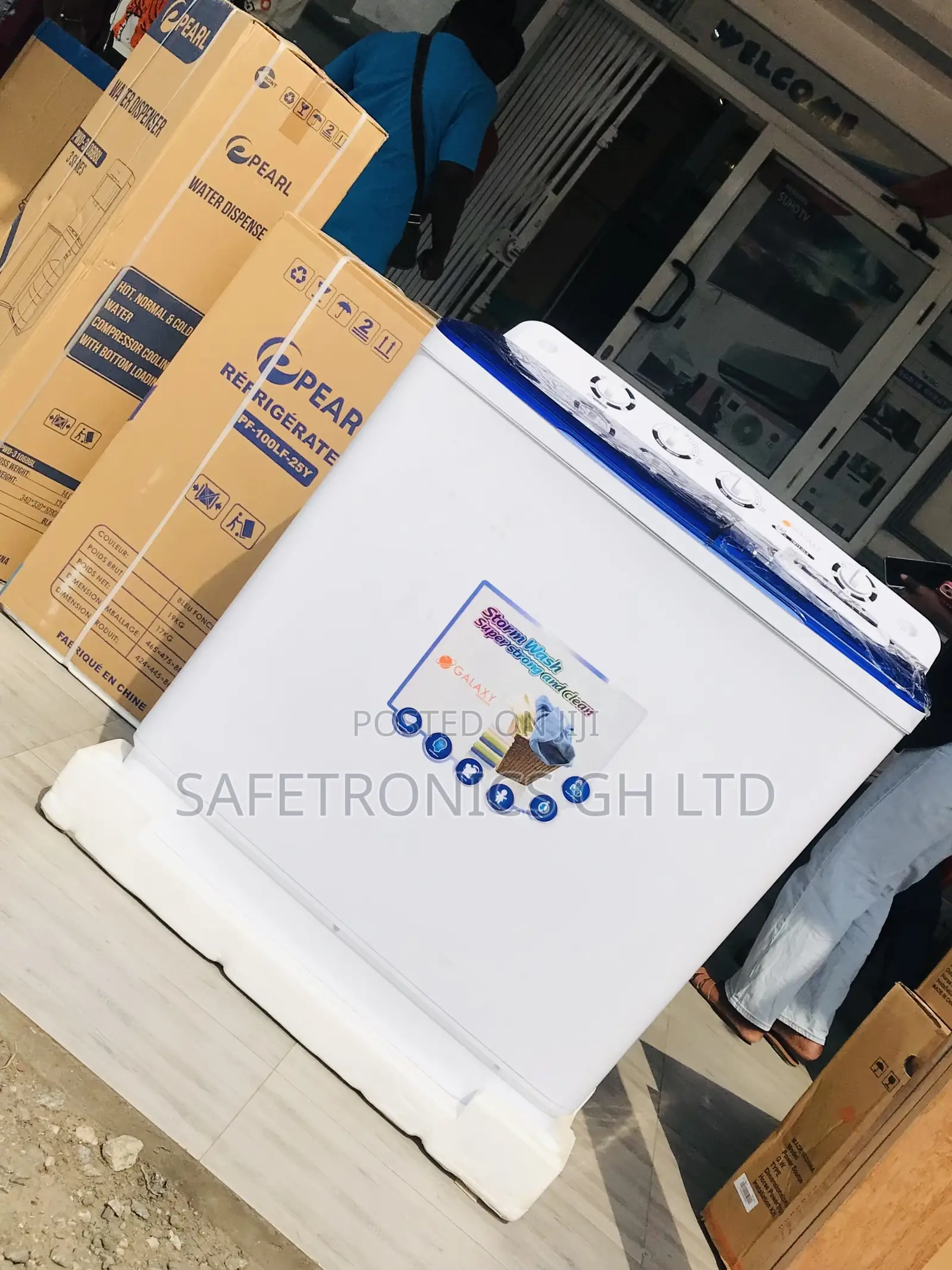 Neatly Boxed Galaxy Topload Semiauto 13kg Washingmachine