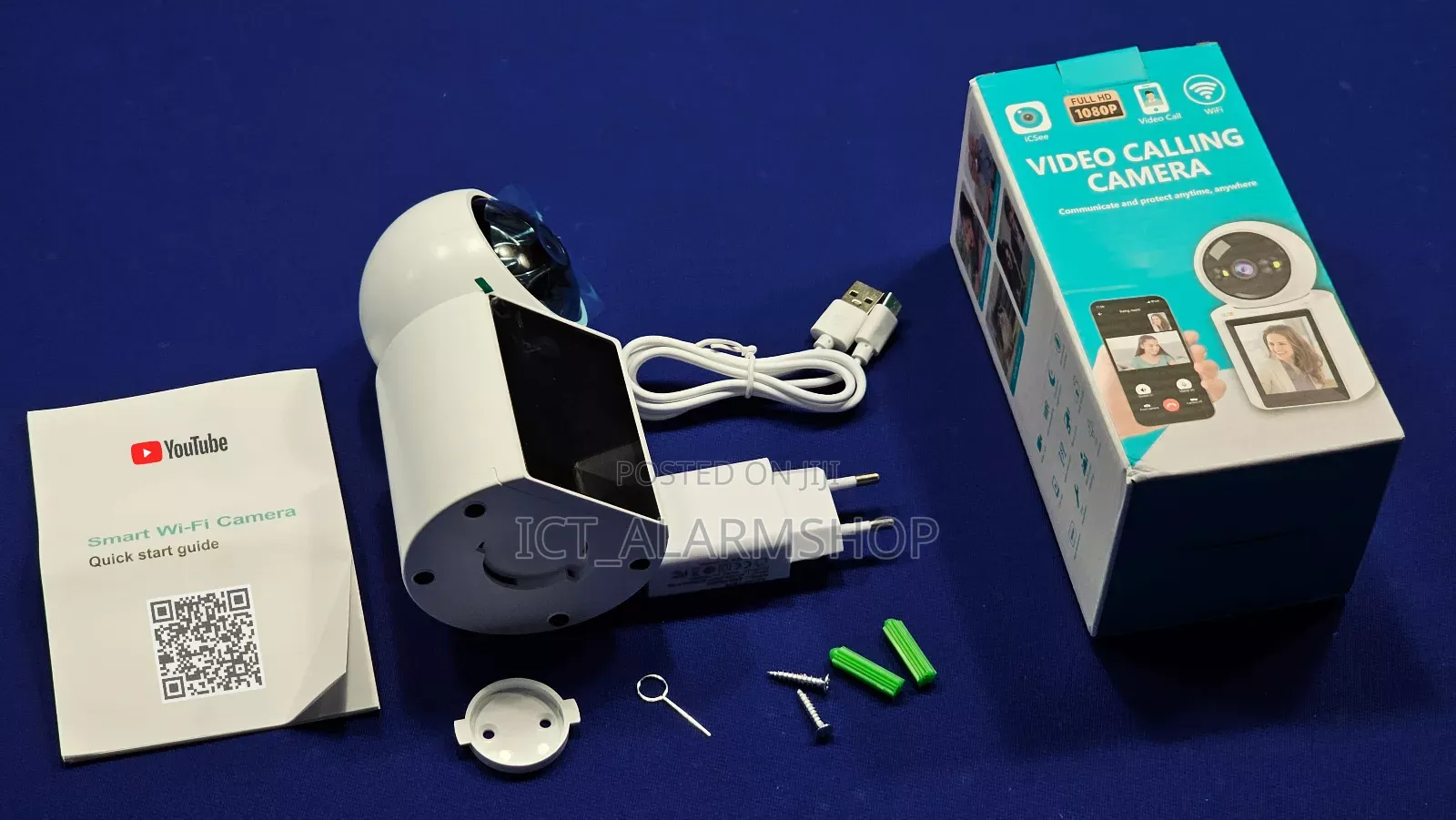 1080 FHD Video Call Security Wifi Camera Indoor Baby