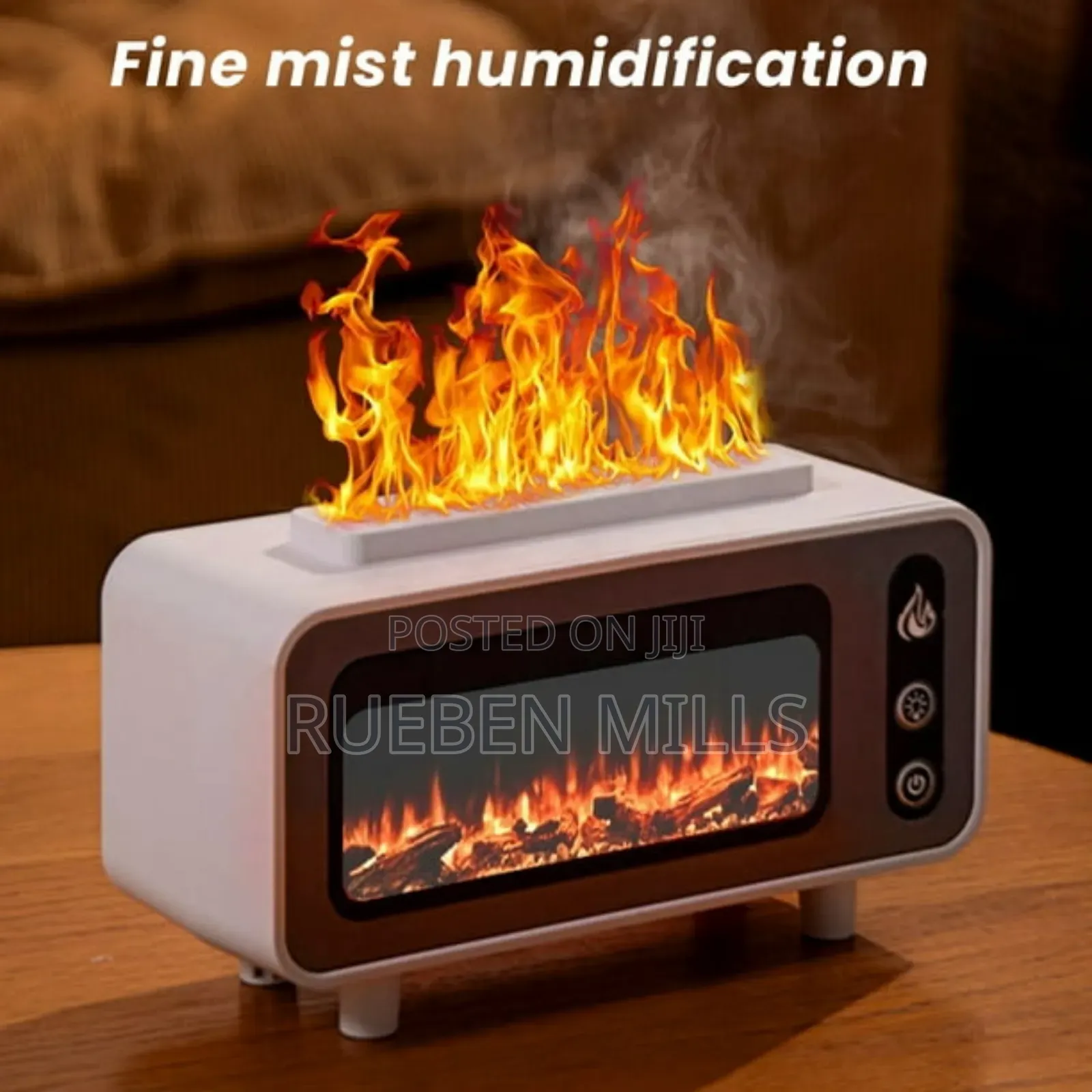 Fireplace Essential Oil Flame Diffuser Humidifier