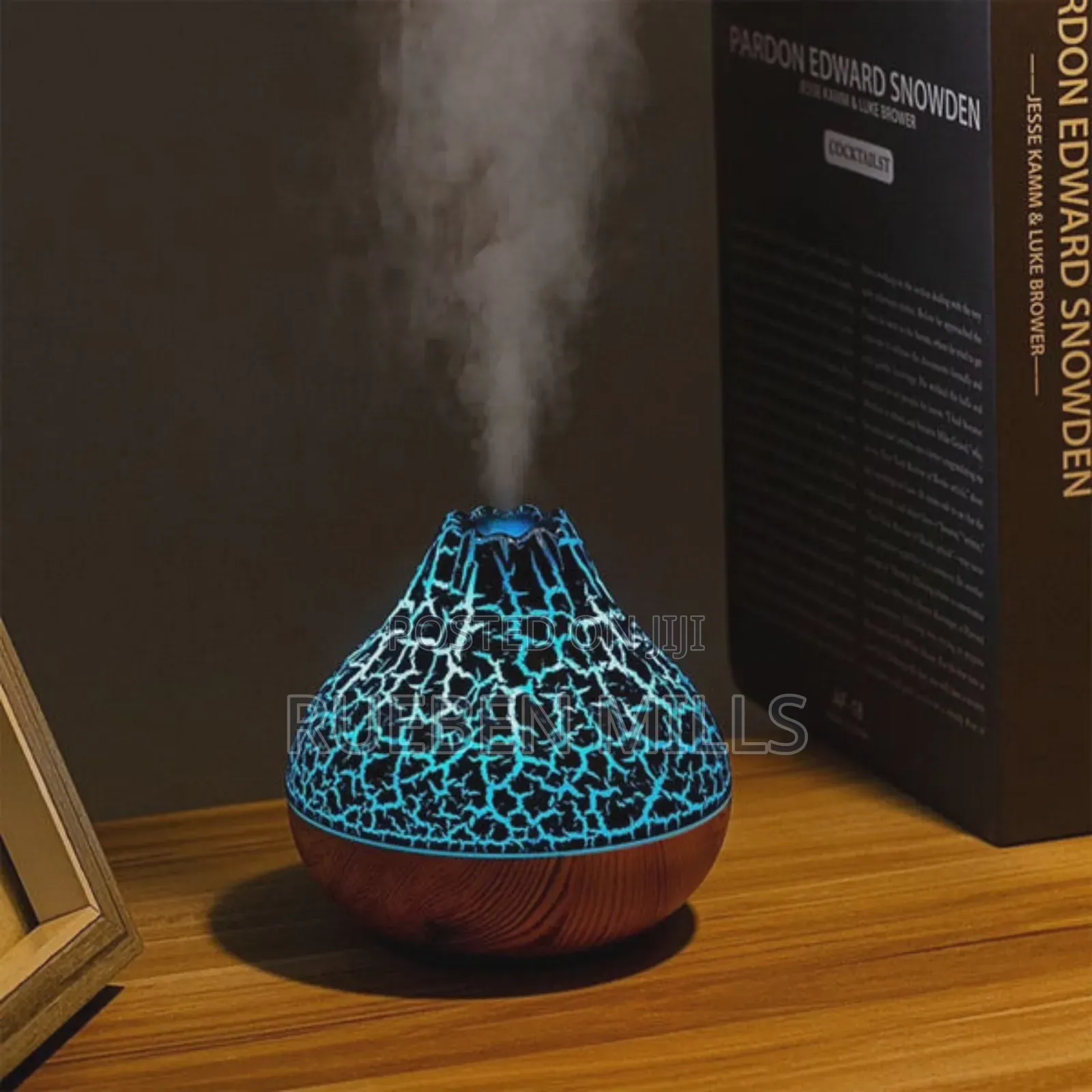 Colorful Display Volcano Air Diffuser Humidifier Freshener