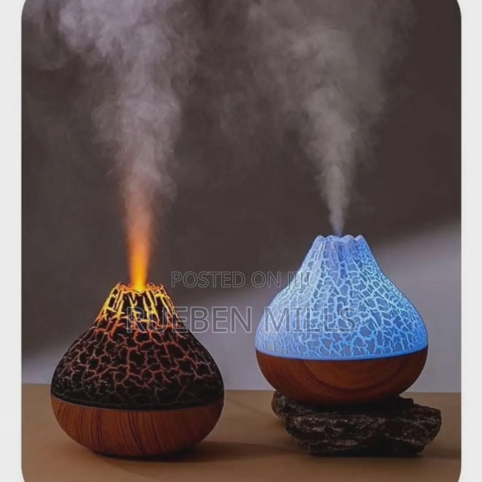 Colorful Display Volcano Air Diffuser Humidifier Freshener