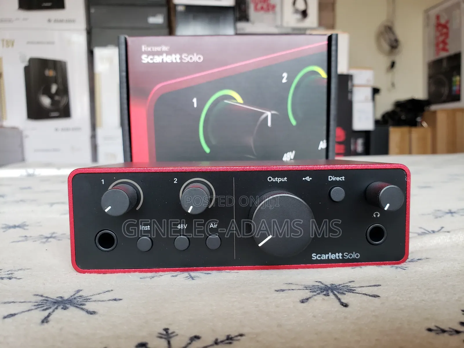 Original Focusrite Scarlet Solo 4th Generation