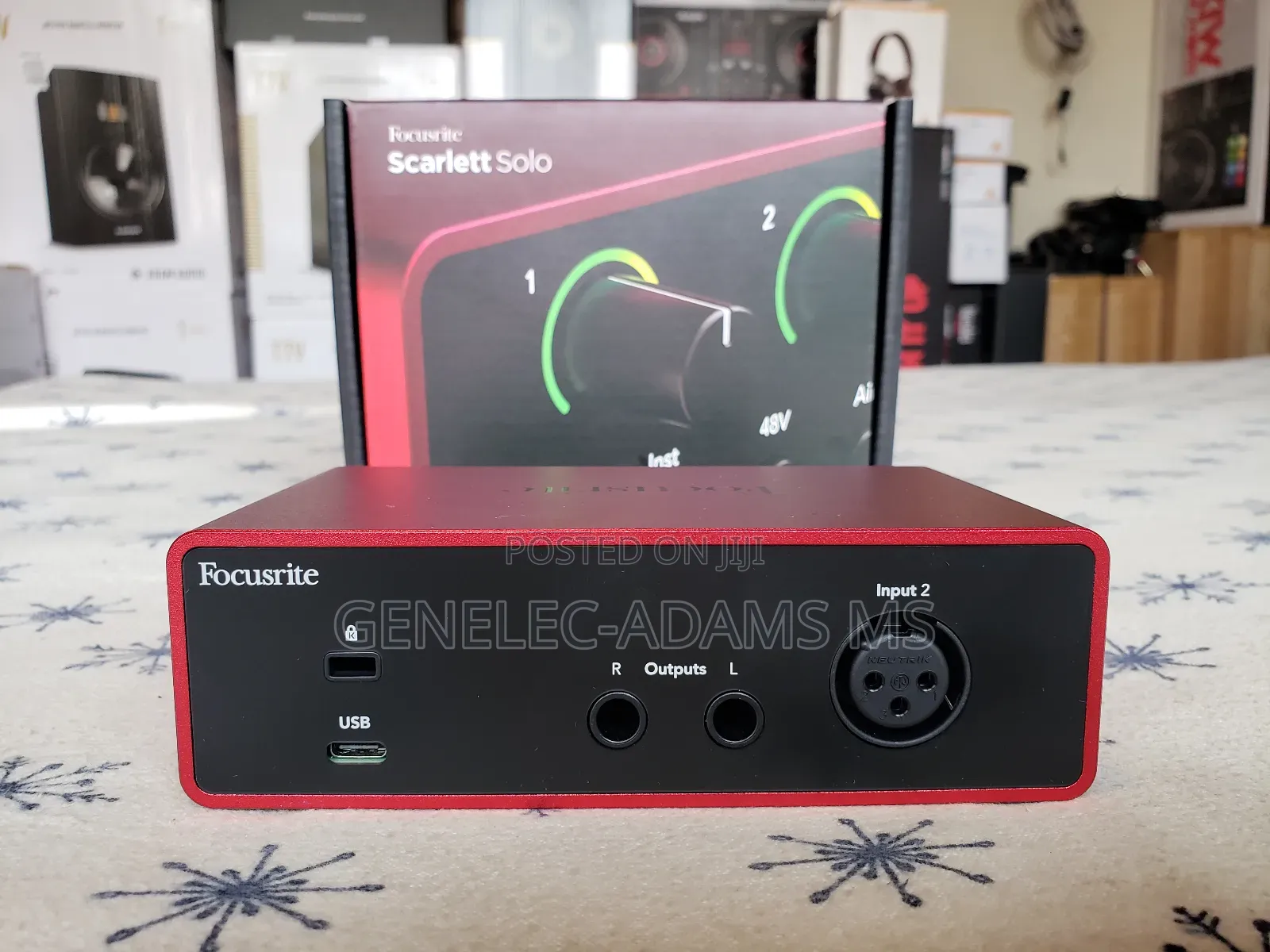 Original Focusrite Scarlet Solo 4th Generation
