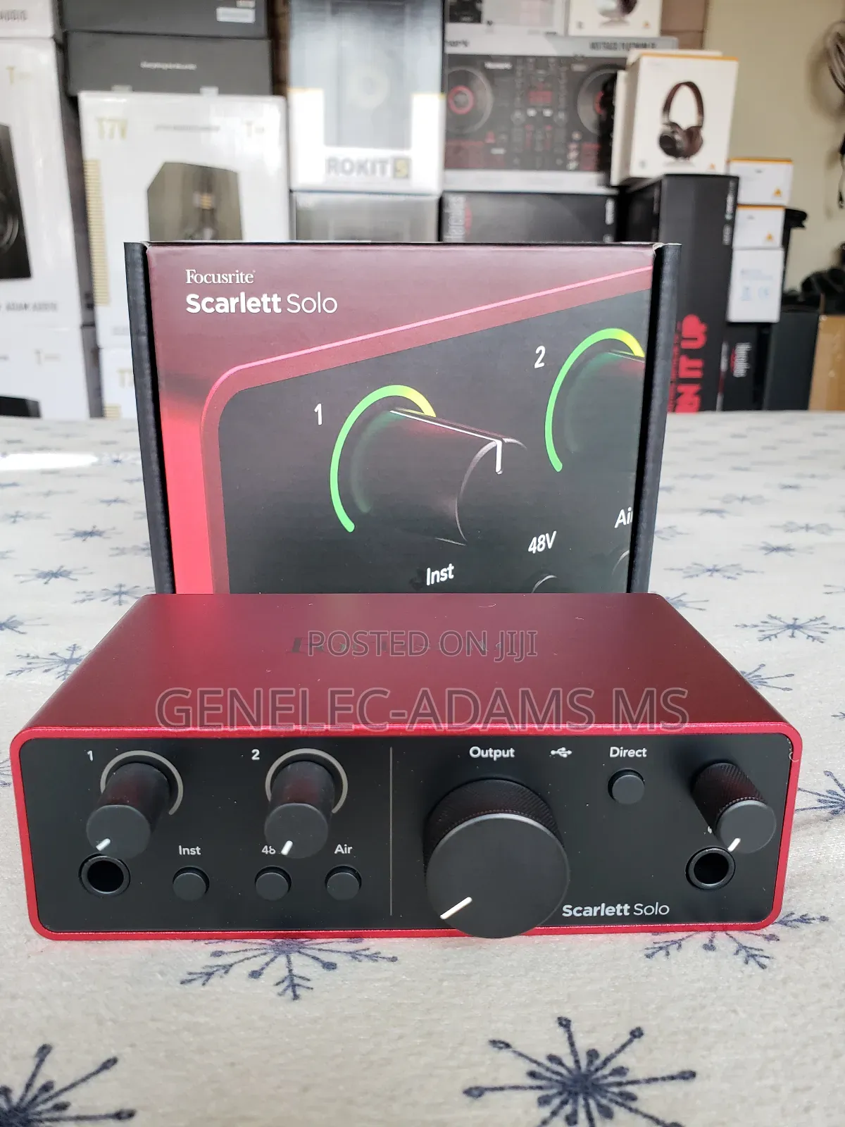 Original Focusrite Scarlet Solo 4th Generation