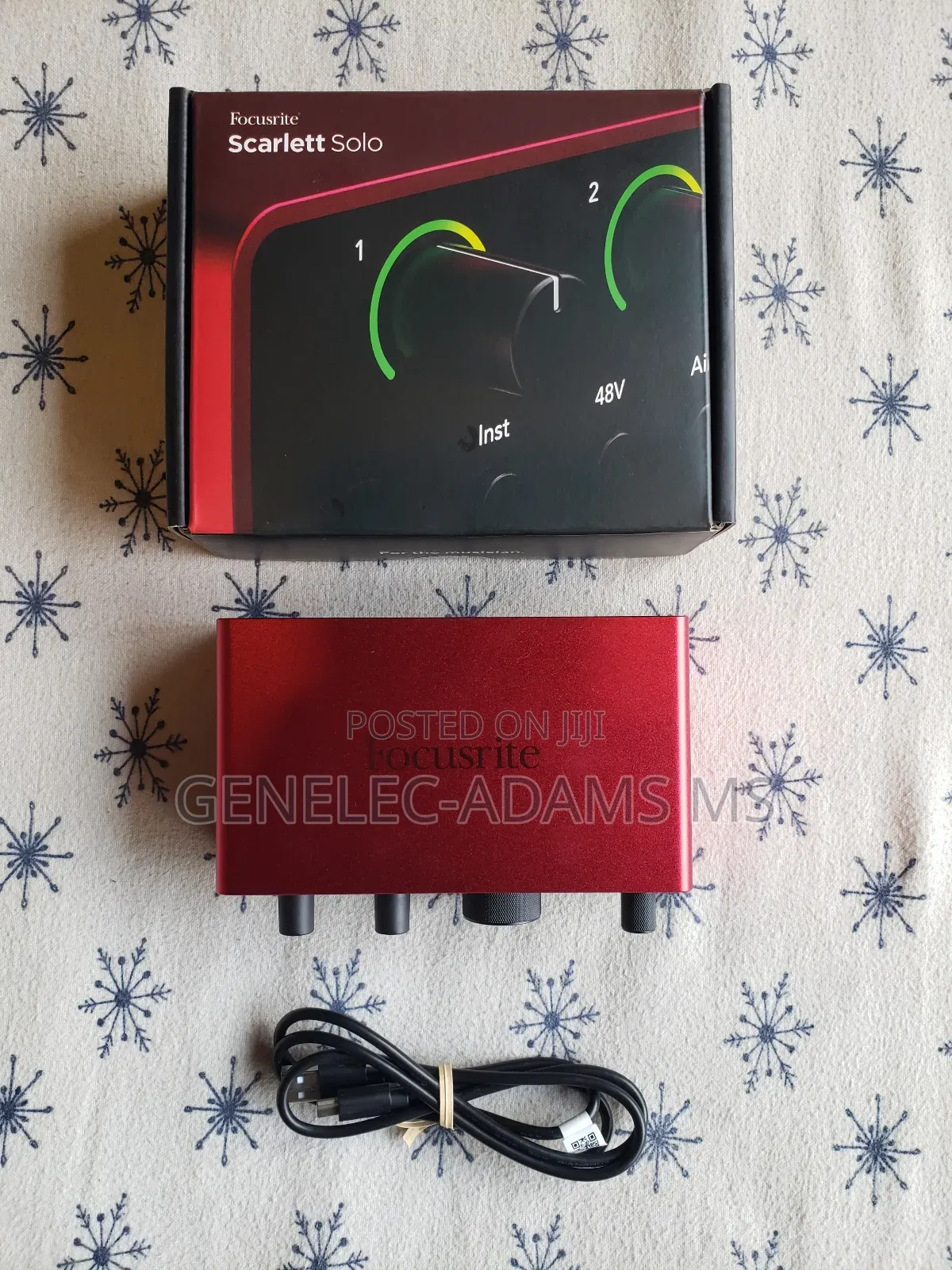 Original Focusrite Scarlet Solo 4th Generation