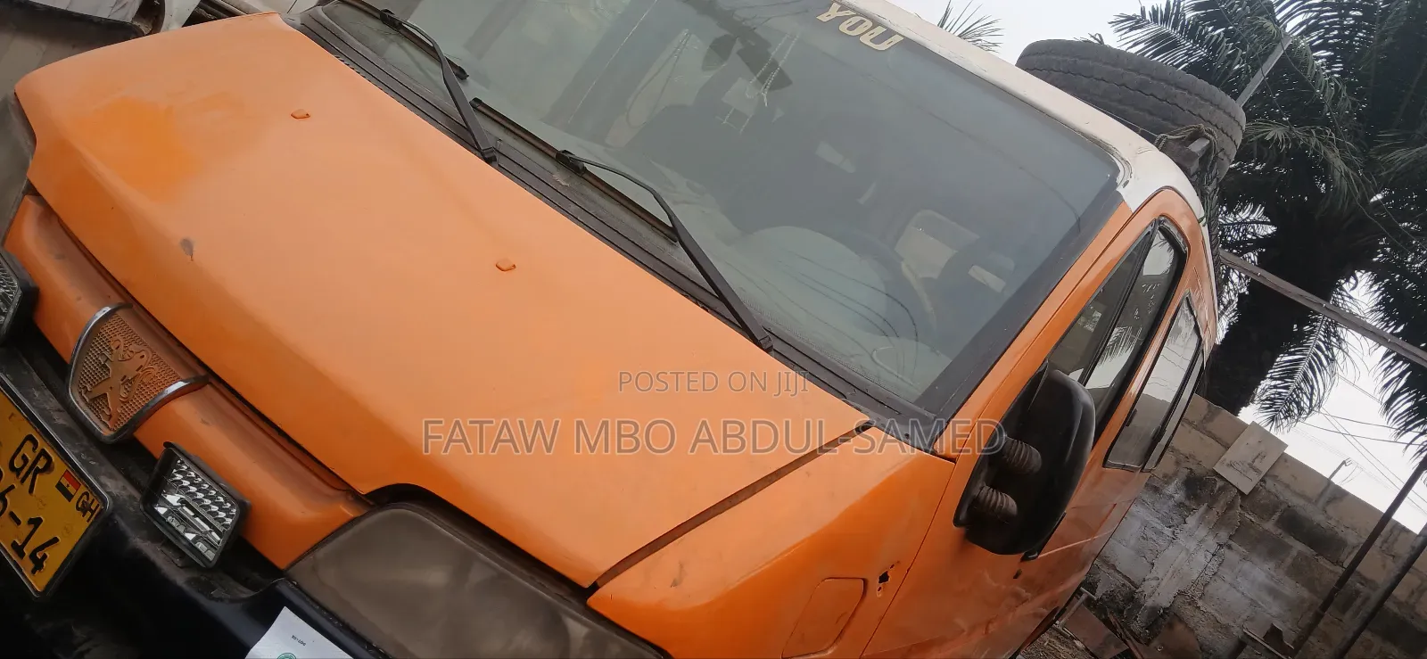 Peugeot Boxer 2010 Orange