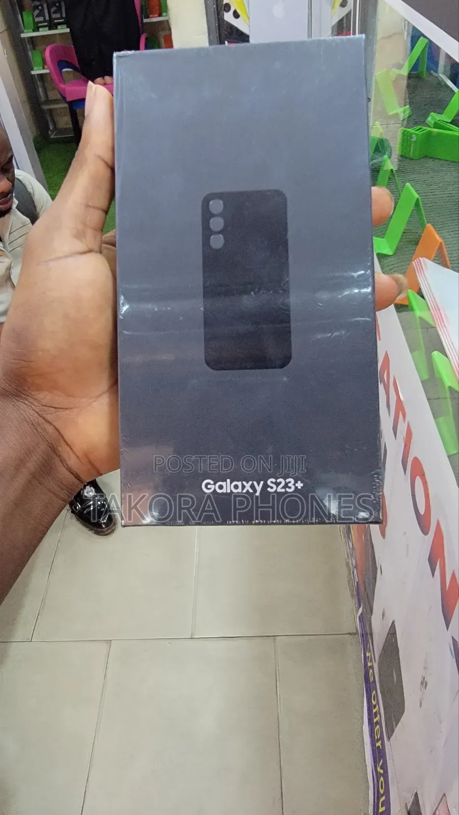 New Samsung Galaxy S23 Plus 256 GB Black