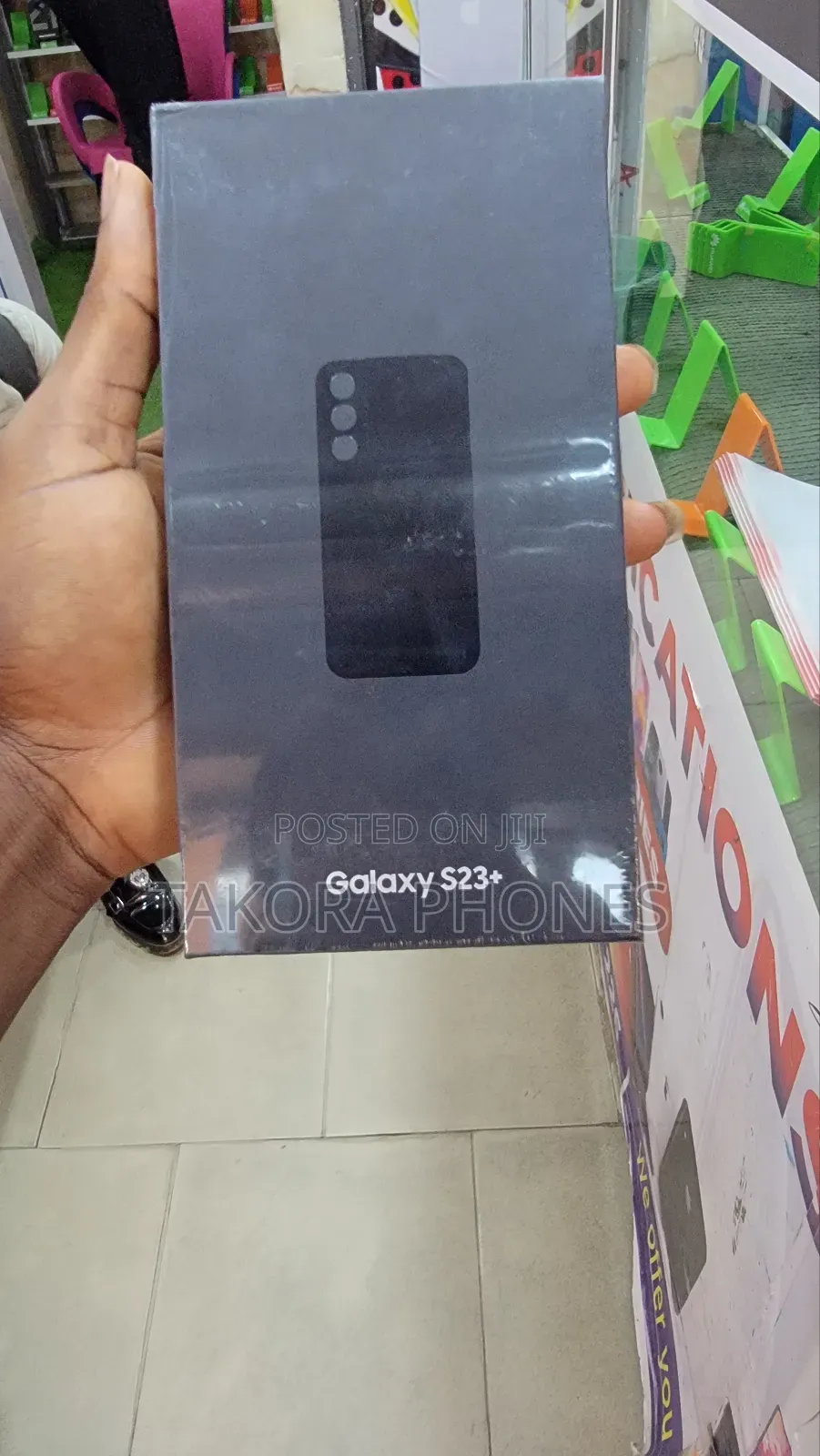 New Samsung Galaxy S23 Plus 256 GB Black