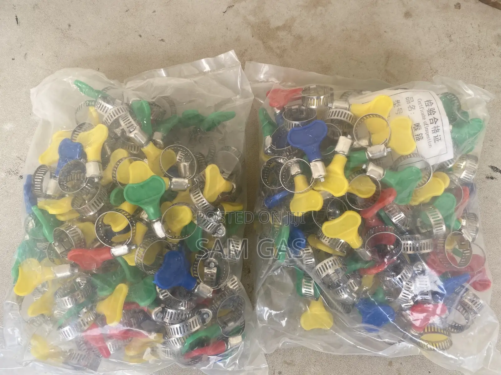 Gas Hose Clips