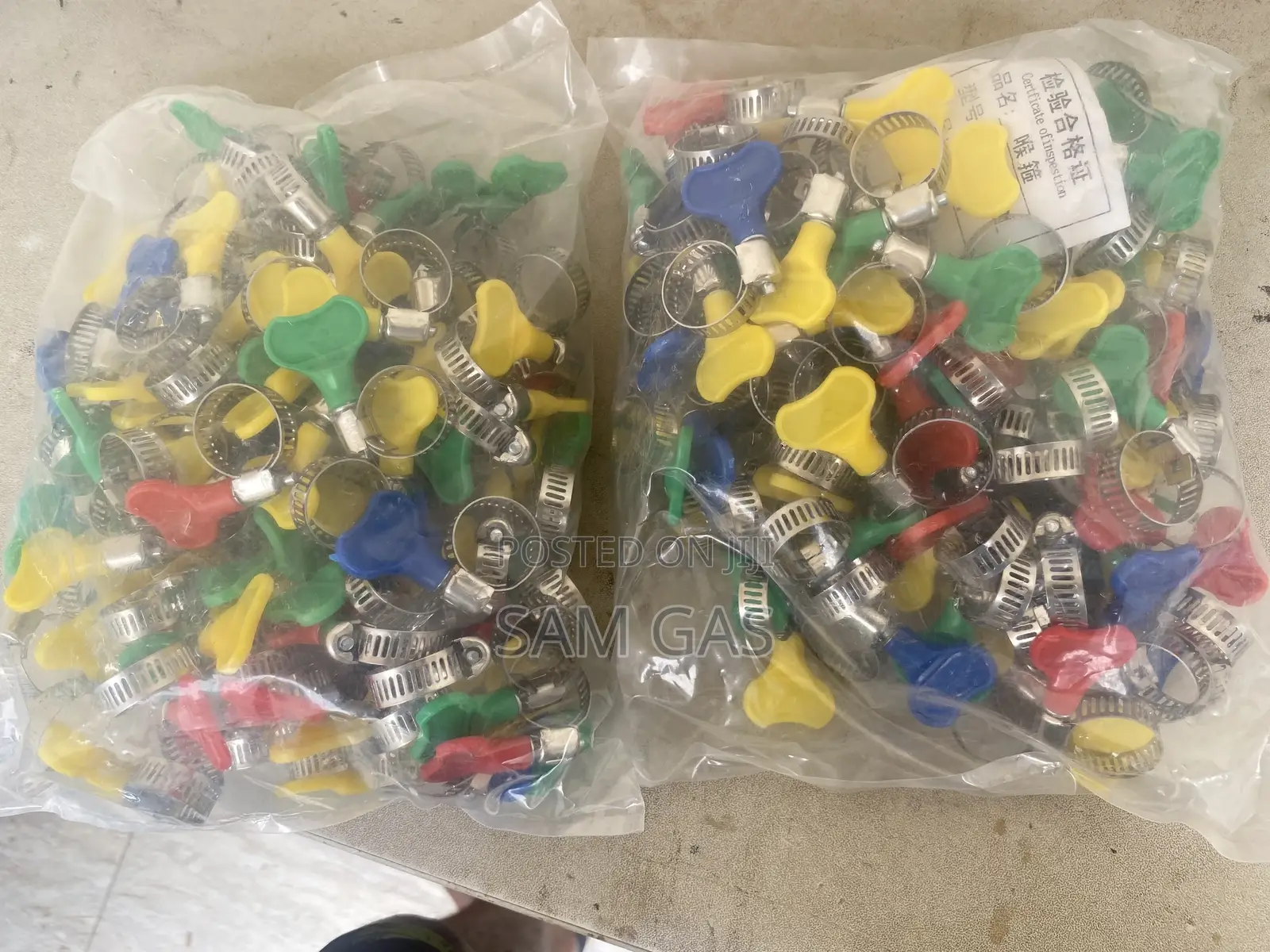 Gas Hose Clips