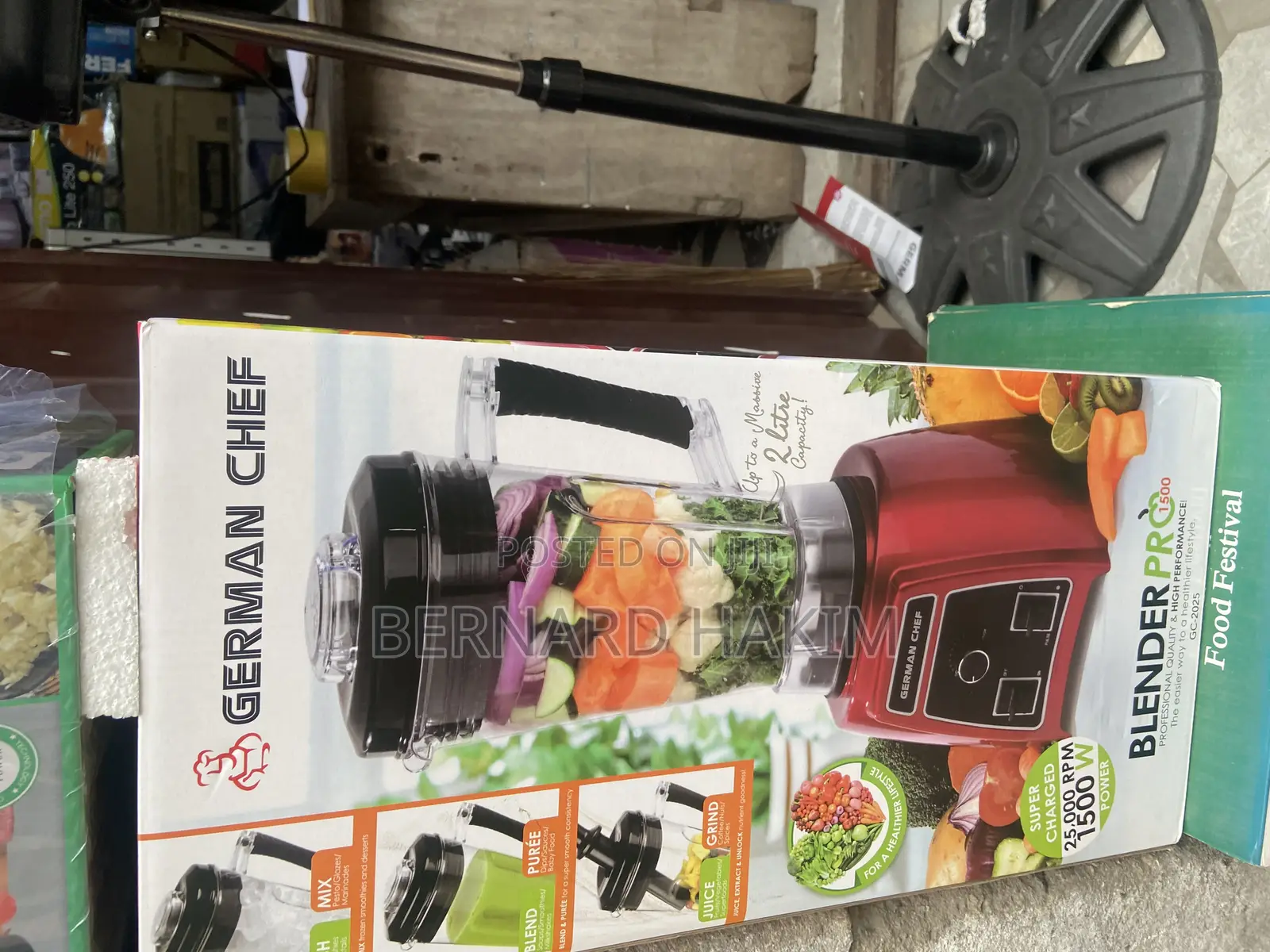 Industrial German Chef Blender Pro