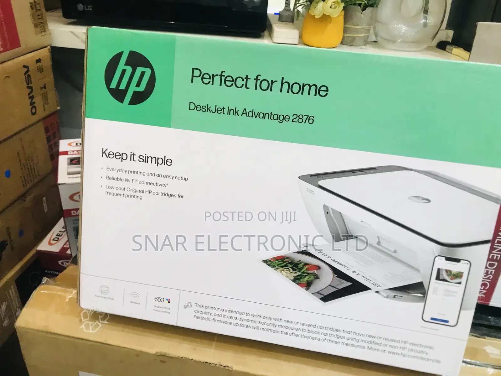 Bestselling HP Deskjet 2876 All in One Coloured Printer