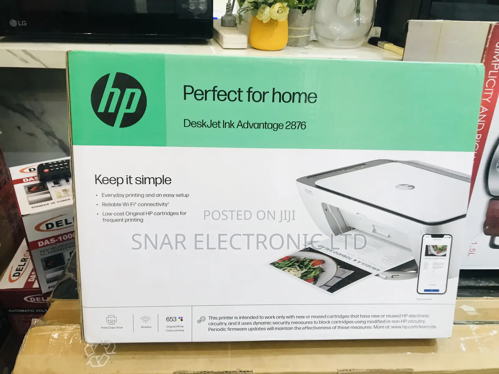 Bestseller Hp Deskjet 2876 All in One Coloured Printer