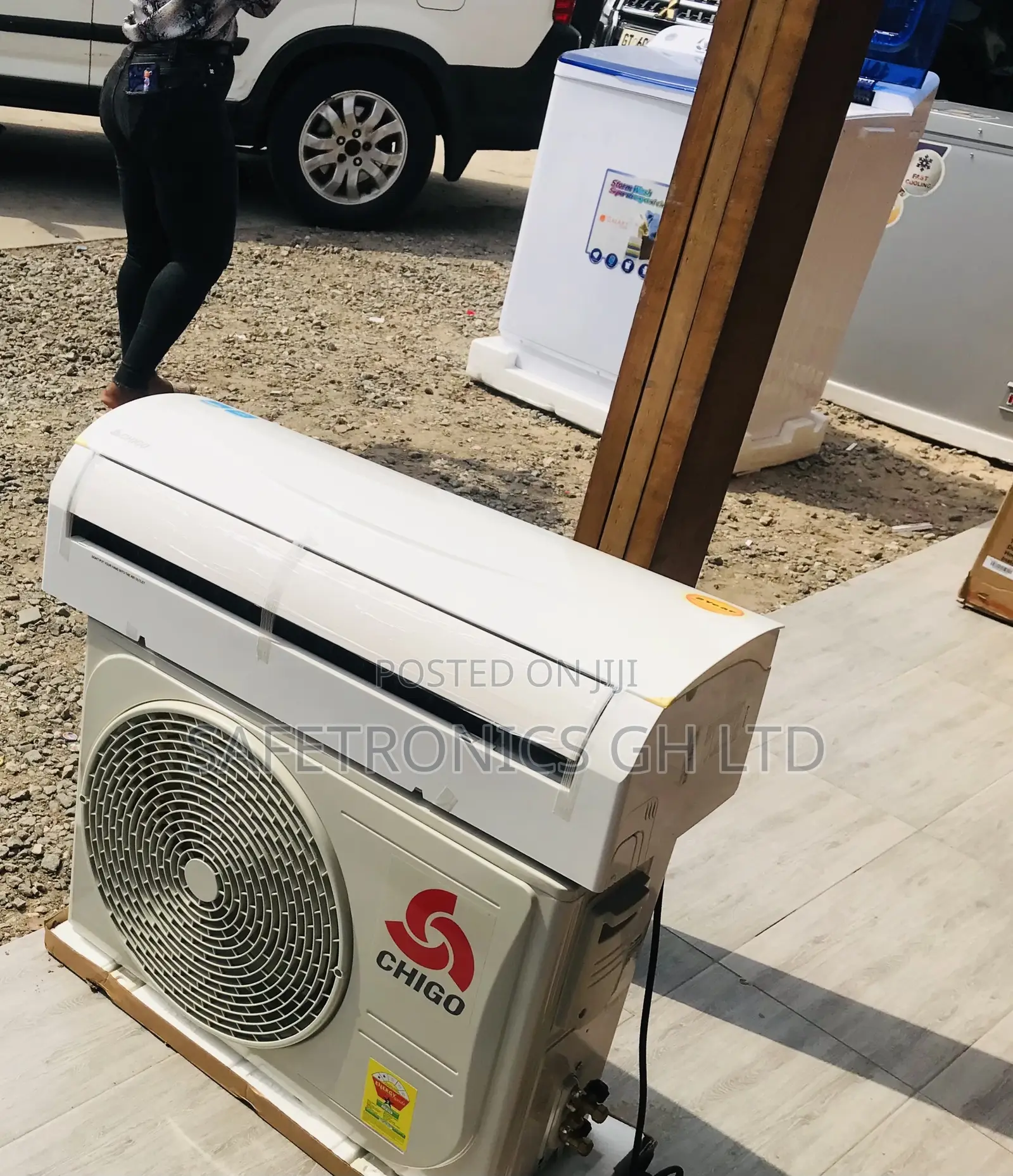Lastes New 1.5 HP Chigo Split White R410 AC
