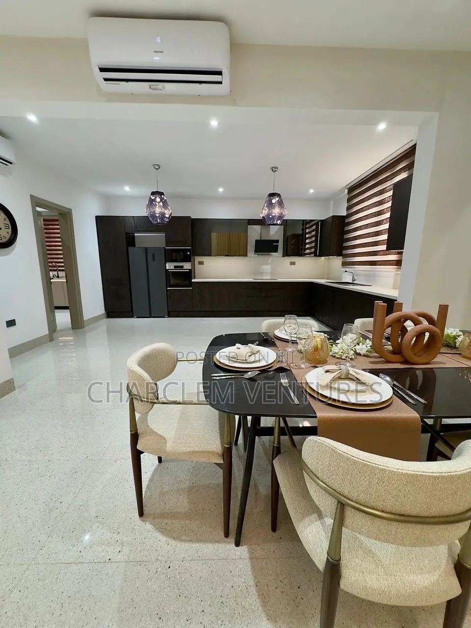 Furnished 4bdrm House in Charclem Ventures, East Legon for sale