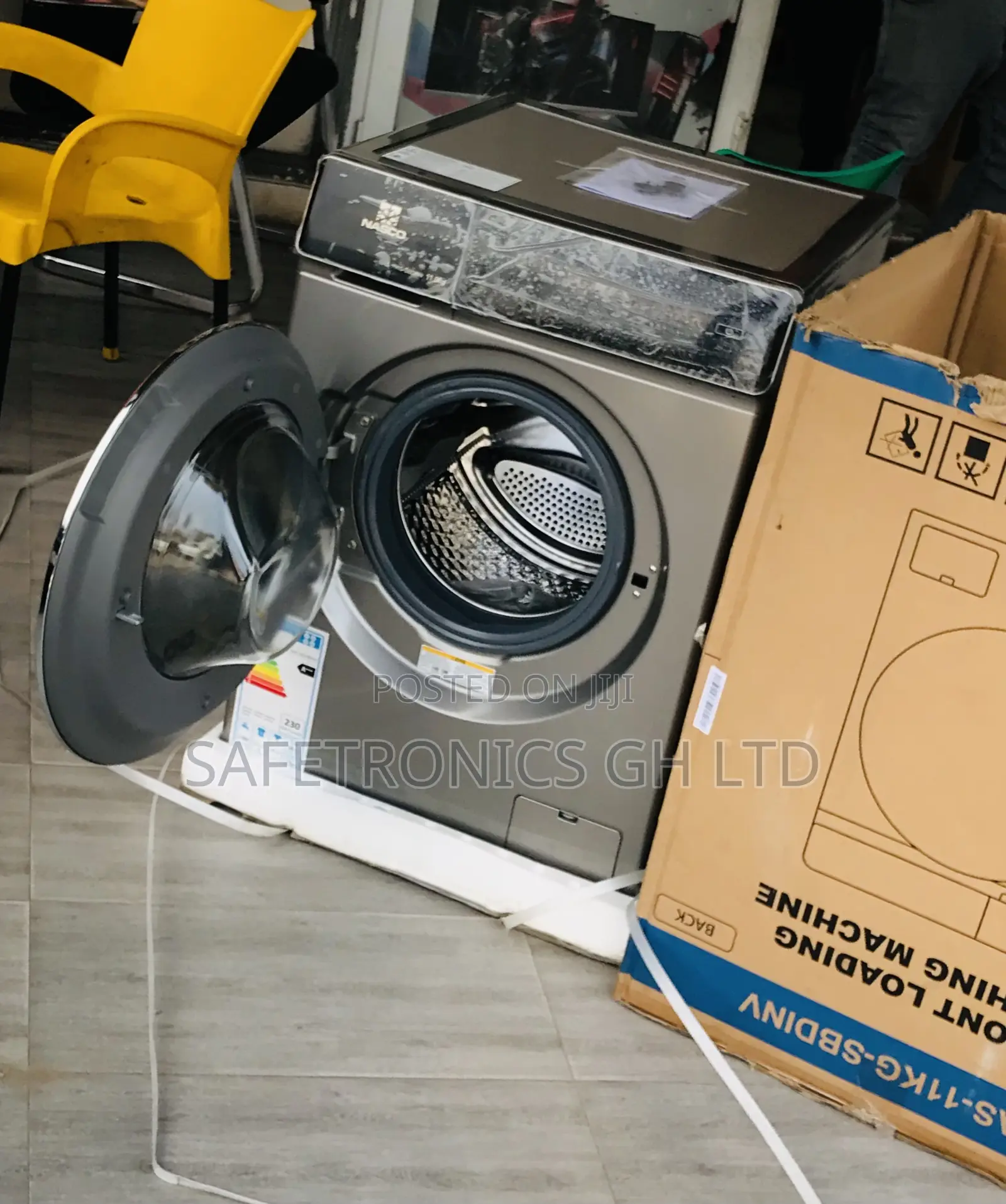 Get Fully Automatic 11kg Front Load Nasco Washingmachine